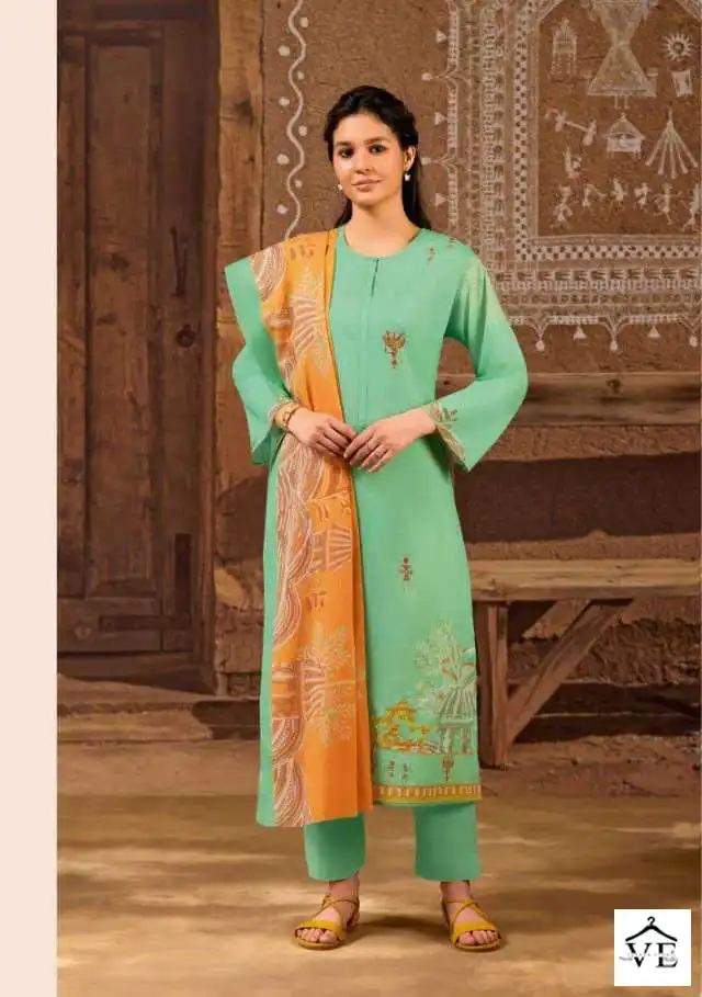 Vardan Ethnic Ruhee Cotton Wholesale Designer Salwar Suit Catalog — Wholesale Salwar Suits, MPA wholesale from Surat - Gallery Image 6