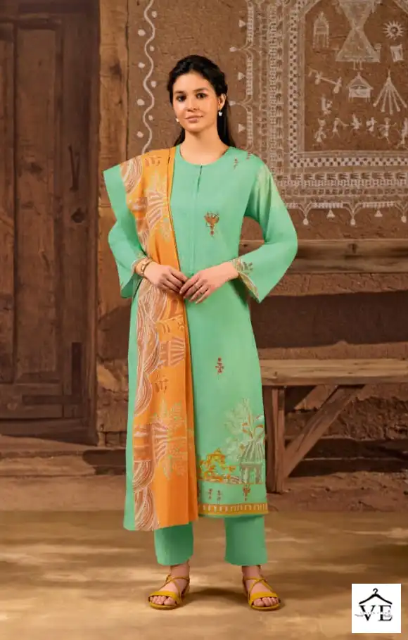 Sahiba Ruhee Cotton Print Wholesale Salwar Suit Catalog — Wholesale Salwar Suits, MPA wholesale from Surat — view 5