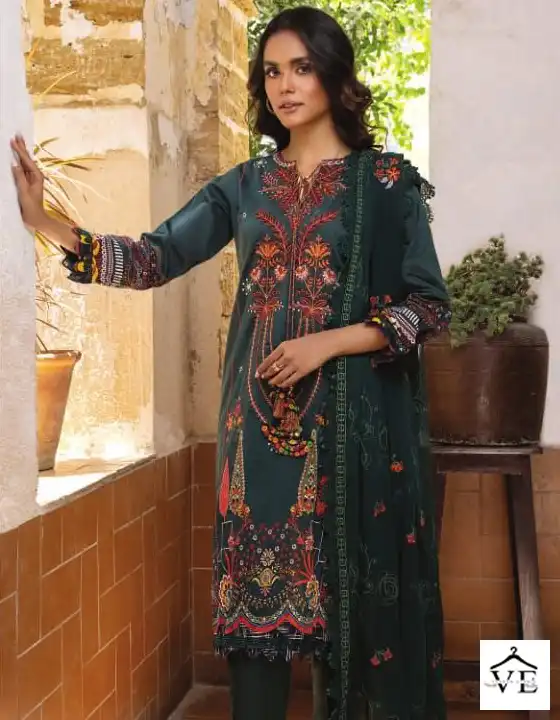 Al Zohaib Rung Festive Edition Lawn Cotton Wholesale Pakistani Salwar Suit Catalog — Wholesale Salwar Suits, MPA wholesale from Surat — view 12