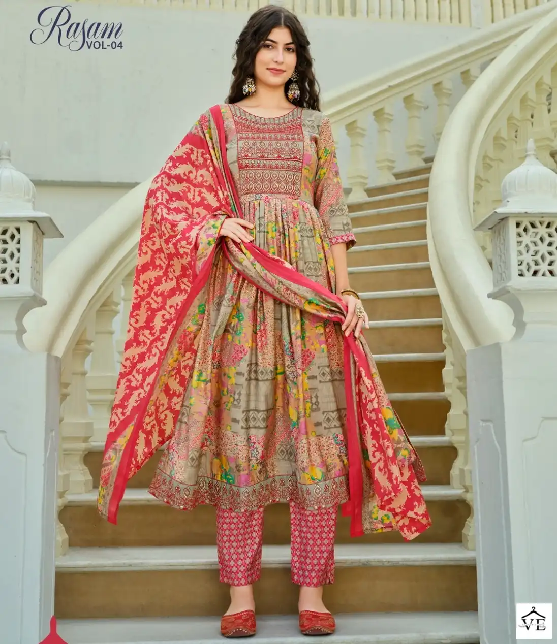 Radhika LifeStyle Rasam Vol 4 Pure Modal Muslin Wholesale Readymade Salwar Suit Catalog — Wholesale Salwar Suits, MPA wholesale from Surat — view 1