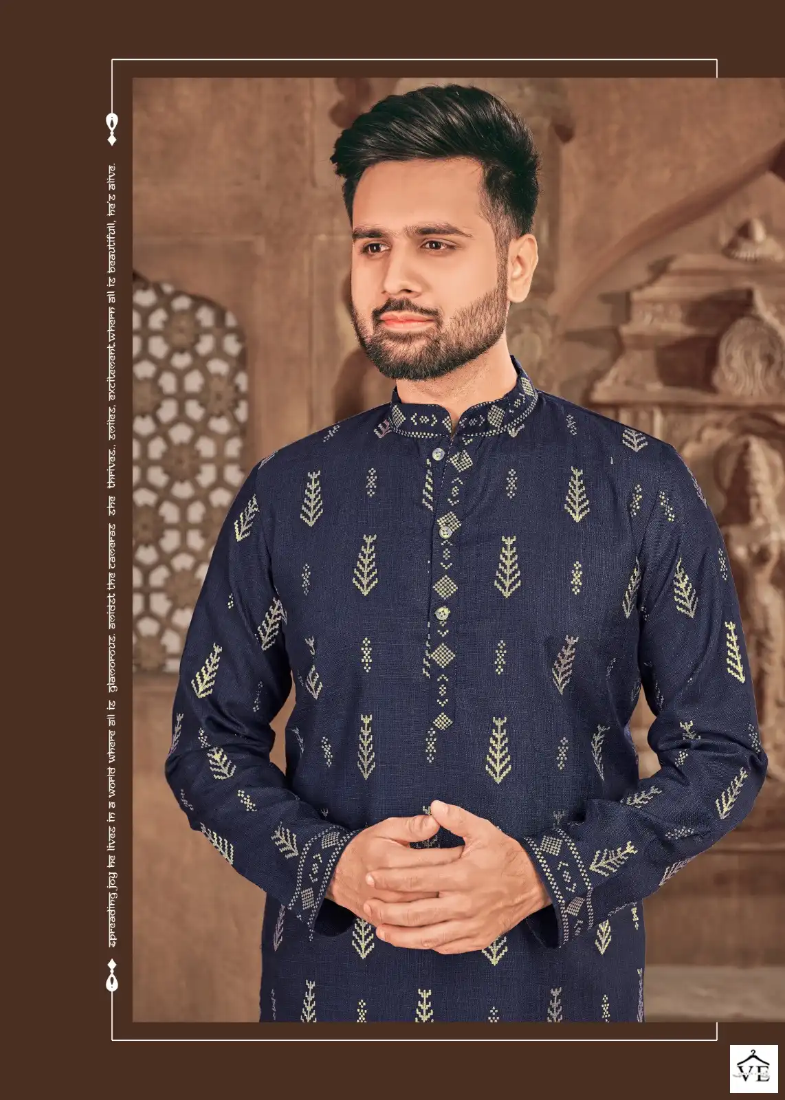 Banwery Royal Men Vol 5 Heavy Magic Cotton Wholesale Kurta With Pajama Catalog — Wholesale, Banwery wholesale from Surat — view 11