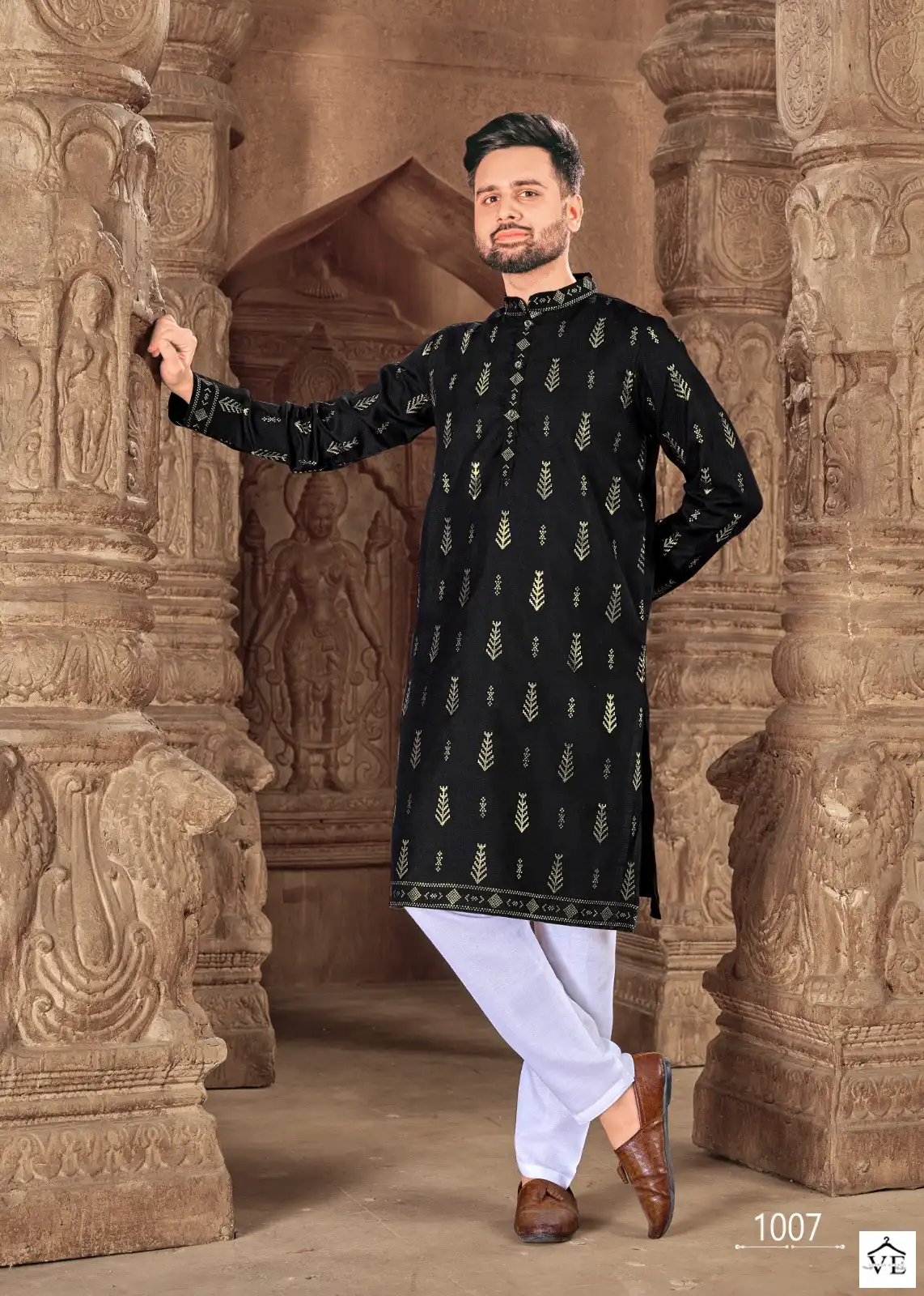 Banwery Royal Men Vol 5 Heavy Magic Cotton Wholesale Kurta With Pajama Catalog — Wholesale, Banwery wholesale from Surat — view 12