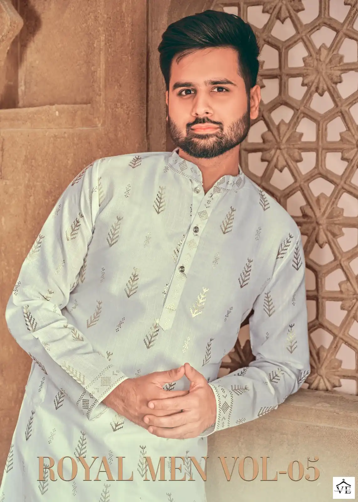 Banwery Royal Men Vol 5 Heavy Magic Cotton Wholesale Kurta With Pajama Catalog — Wholesale, Banwery wholesale from Surat — view 2