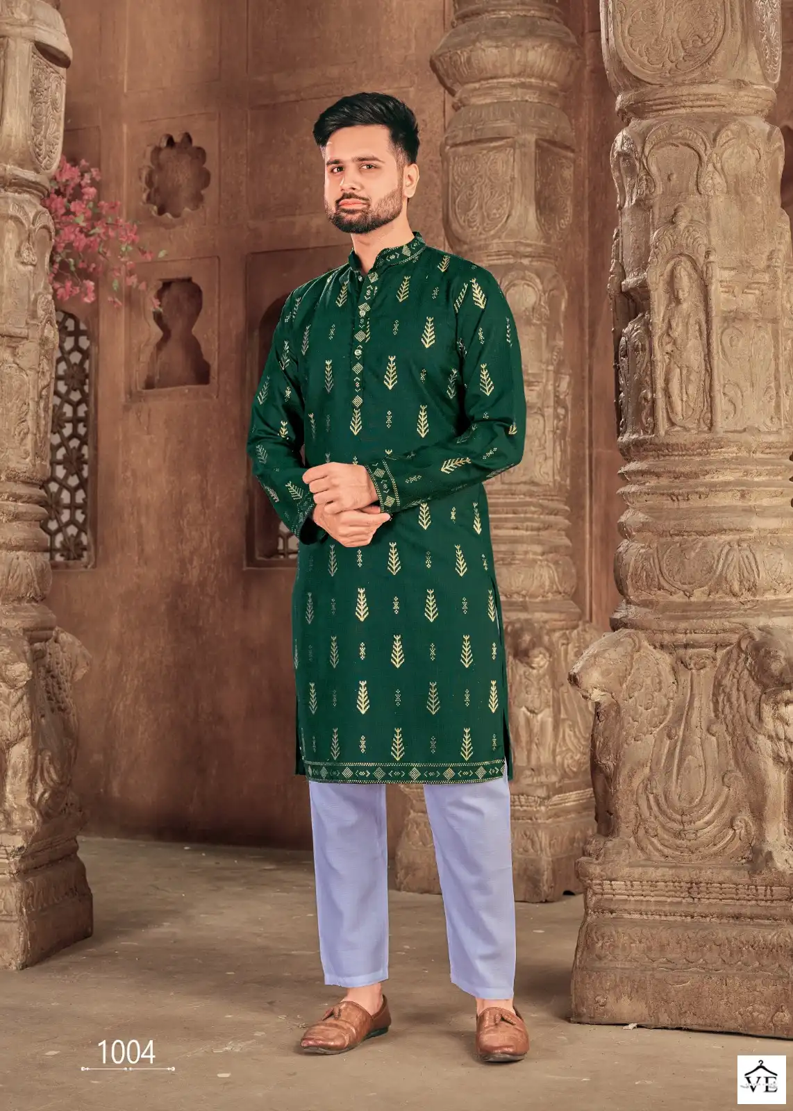 Banwery Royal Men Vol 5 Heavy Magic Cotton Wholesale Kurta With Pajama Catalog — Wholesale, Banwery wholesale from Surat — view 4