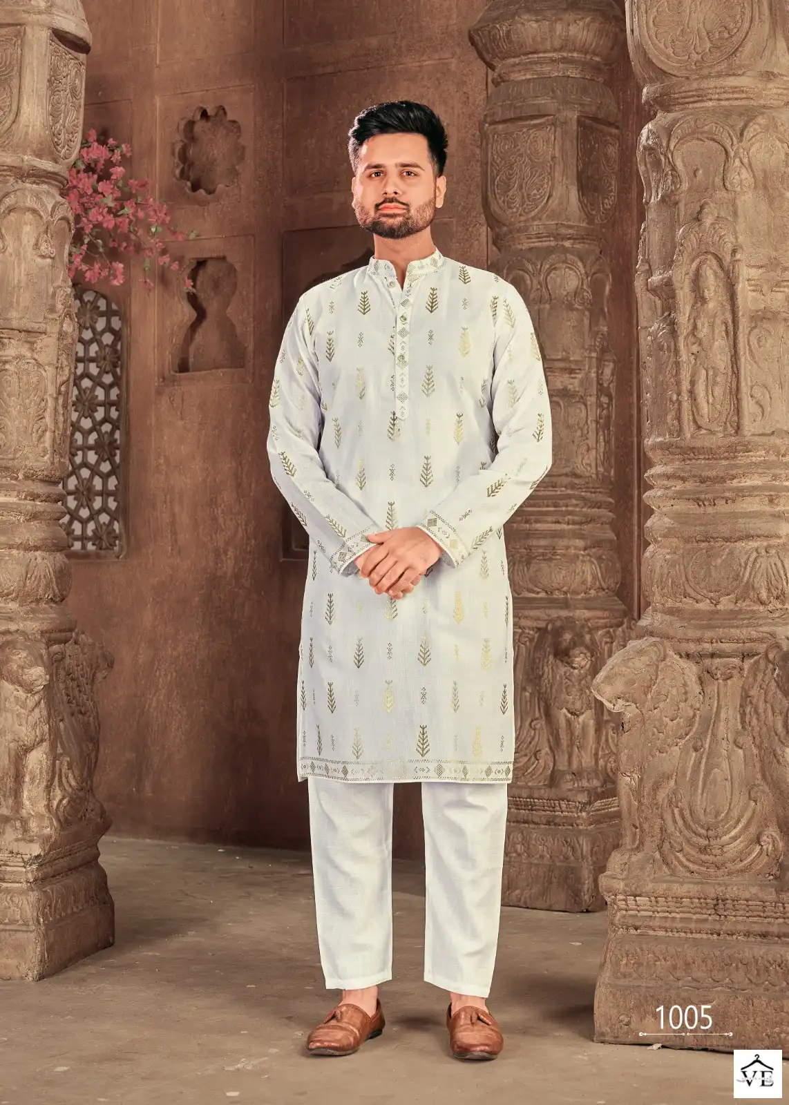 Banwery Royal Men Vol 5 Heavy Magic Cotton Wholesale Kurta With Pajama Catalog — Wholesale, Banwery wholesale from Surat — view 6