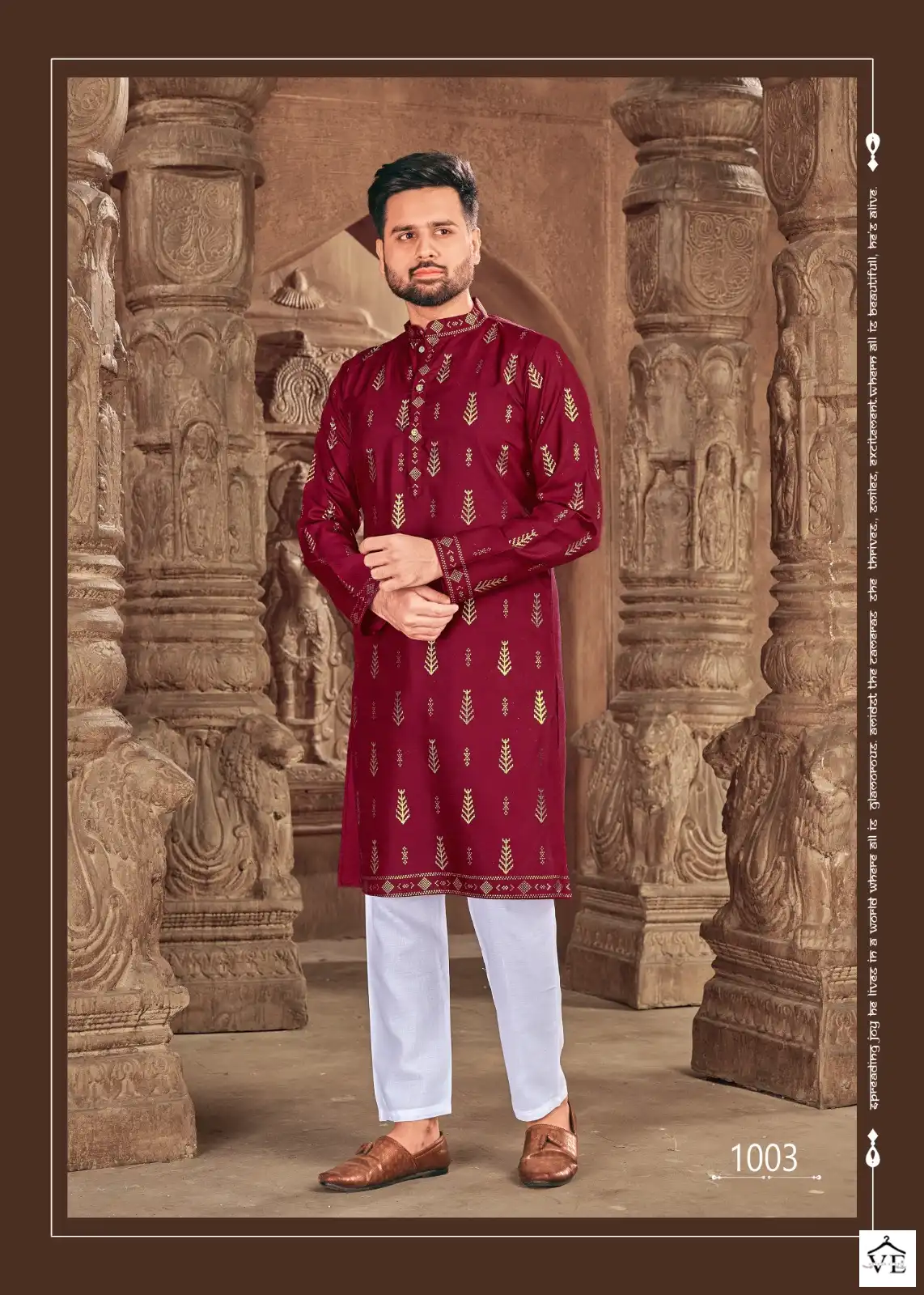 Banwery Royal Men Vol 5 Heavy Magic Cotton Wholesale Kurta With Pajama Catalog — Wholesale, Banwery wholesale from Surat — view 7