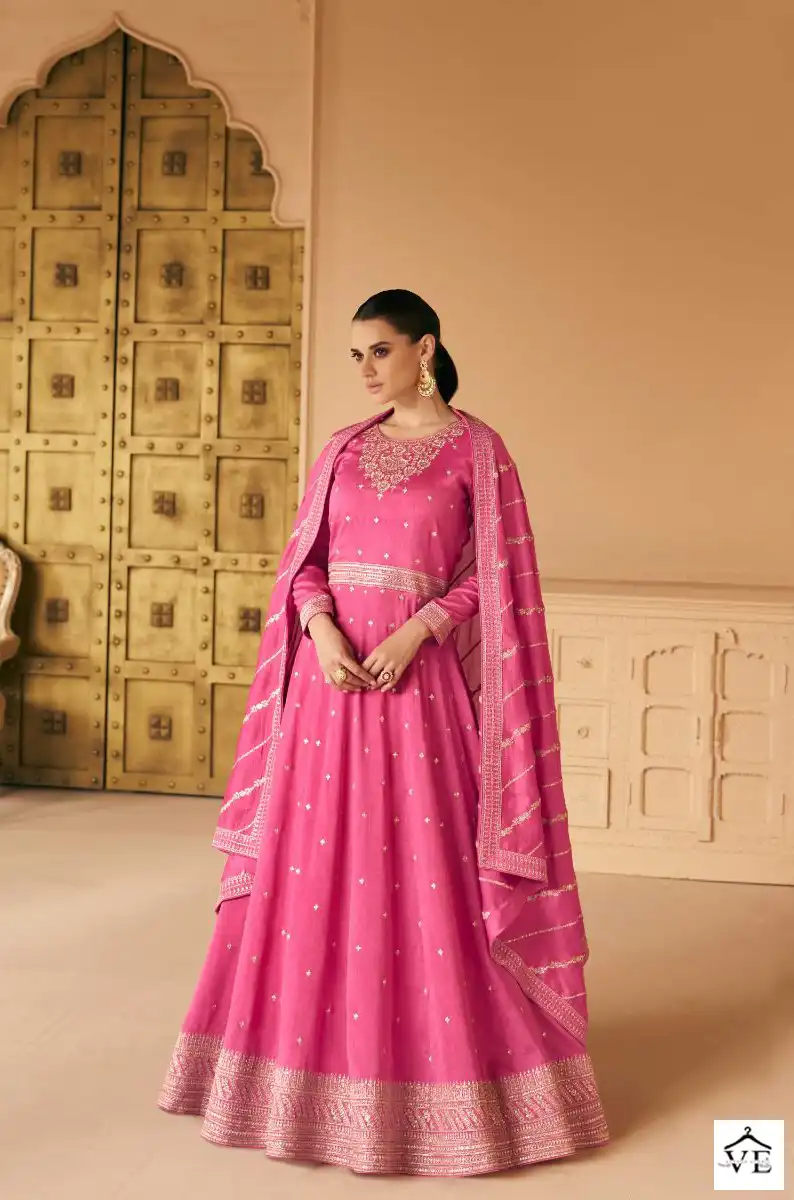 Aashirwad Safar Premium Silk Wholesale Designer Readymade Salwar Suit Catalog — Wholesale Salwar Suits, Aashirwad Creation wholesale from Surat - Gallery Image 2