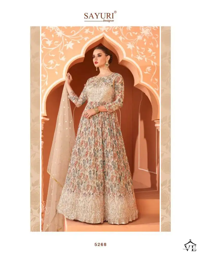 Sayuri Designer Saheli Real Georgette Wholesale Designer Readymade Salwar Suit Catalog — Wholesale Salwar Suits, Sayuri Designer wholesale from Surat - Gallery Image 3