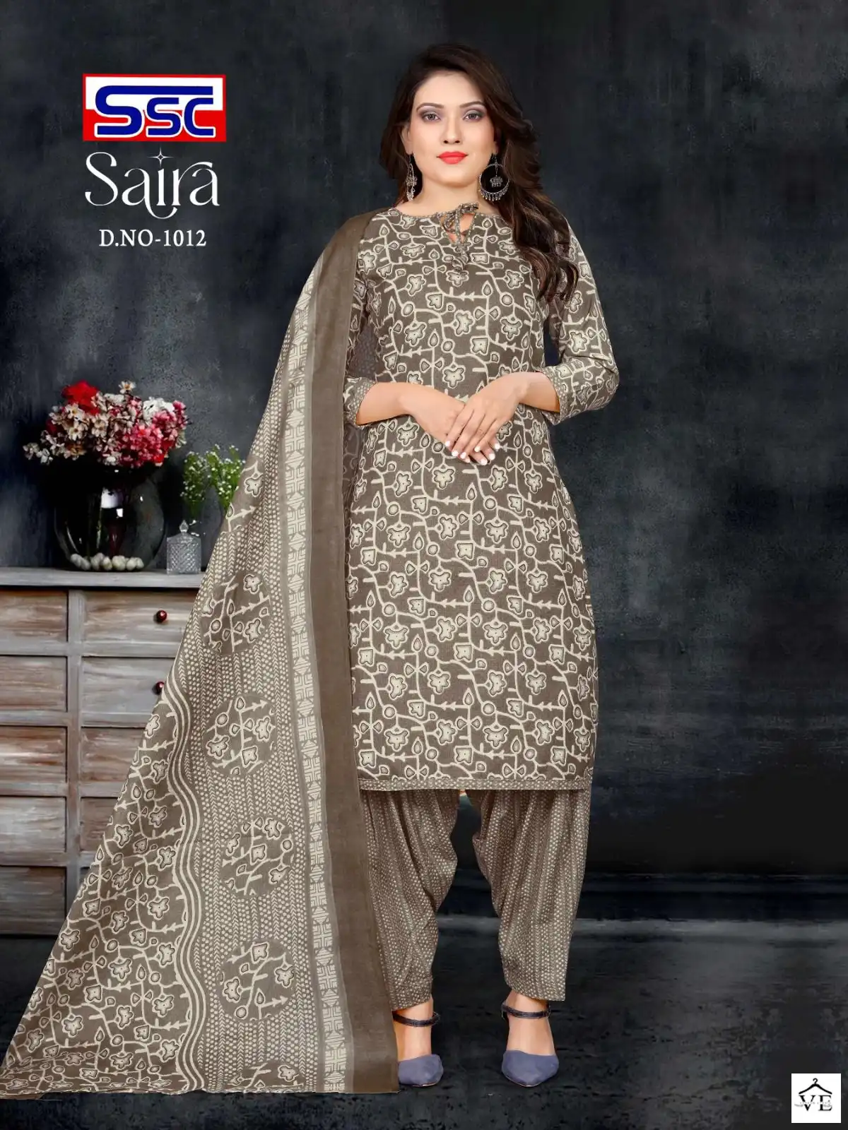 Ssc Saira Cotton Wholesale Salwar Suit Catalog — Wholesale Salwar Suits, MPA wholesale from Surat — view 9