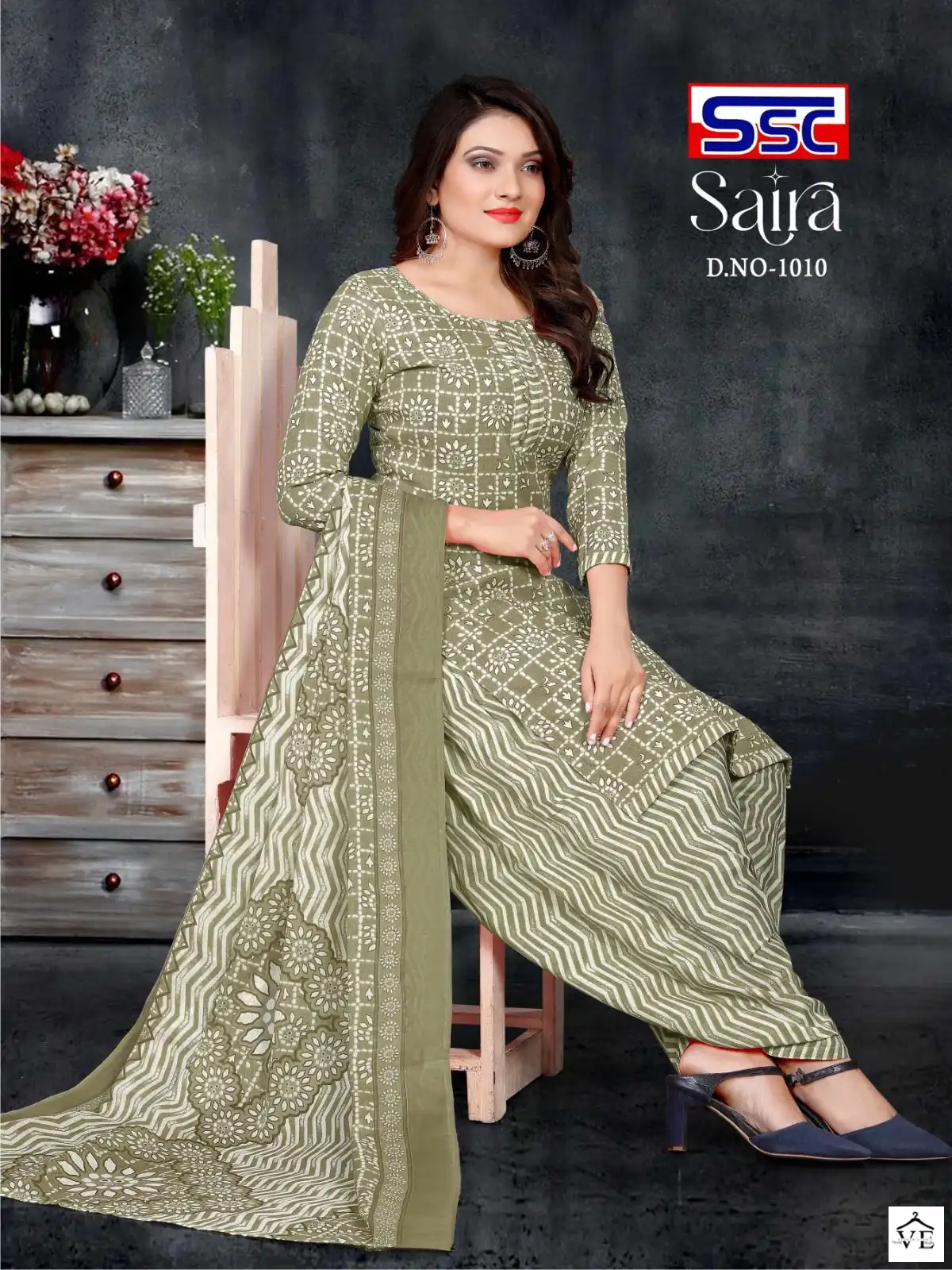 Ssc Saira Cotton Wholesale Salwar Suit Catalog — Wholesale Salwar Suits, MPA wholesale from Surat — view 11