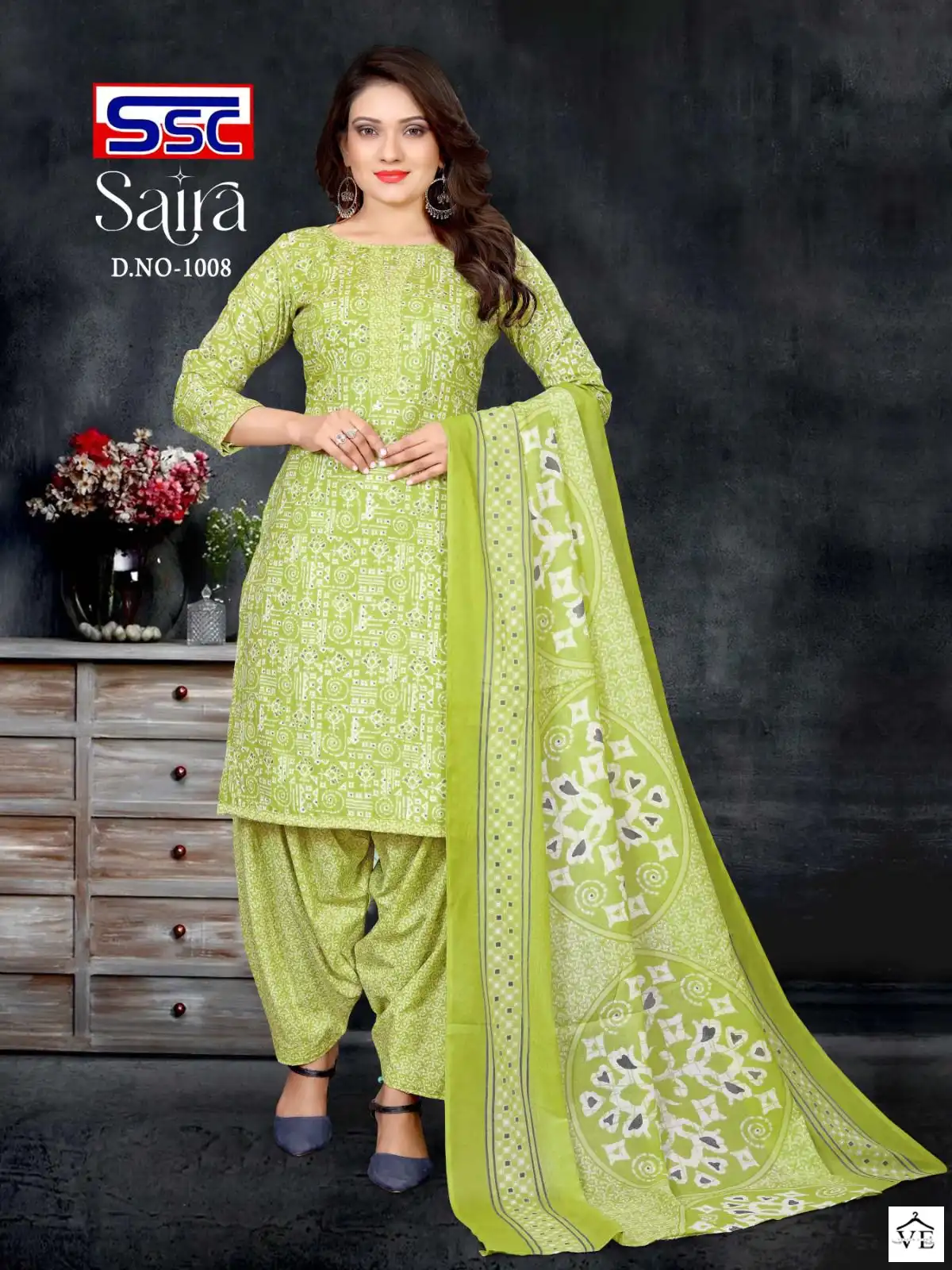 Ssc Saira Cotton Wholesale Salwar Suit Catalog — Wholesale Salwar Suits, MPA wholesale from Surat — view 8