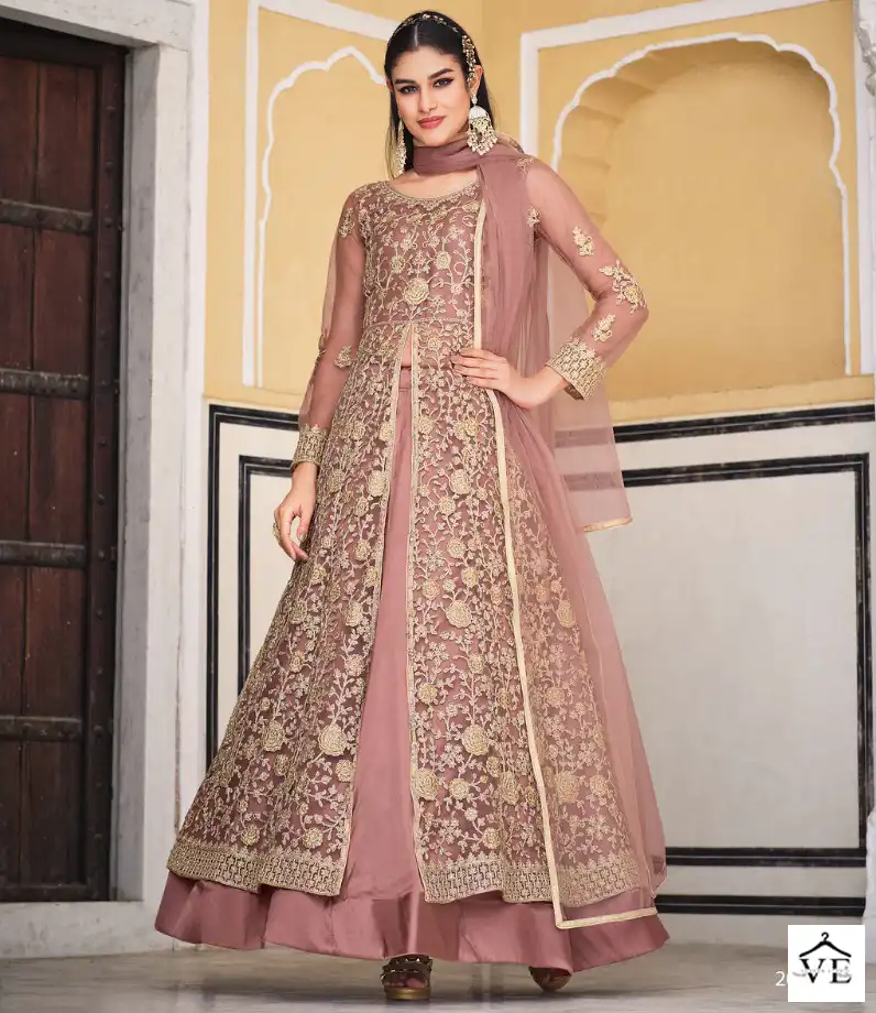 Senhora Samara Pure Butterfly Net Wholesale Designer Salwar Suit Catalog — Wholesale Salwar Suits, MPA wholesale from Surat — view 1