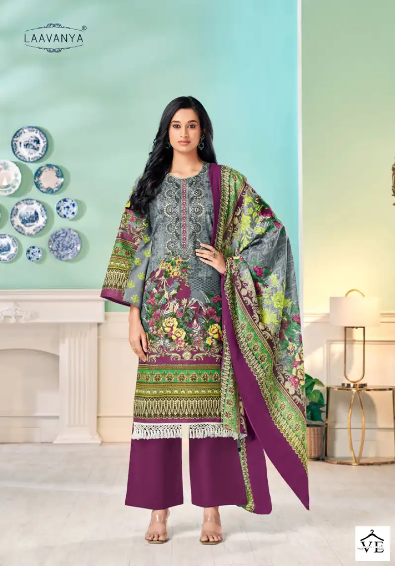 Kala Fashion Sana Safina Pure Lawn Cotton Wholesale Pakistani Salwar Suit Catalog — Wholesale Salwar Suits, MPA wholesale from Surat - Gallery Image 2
