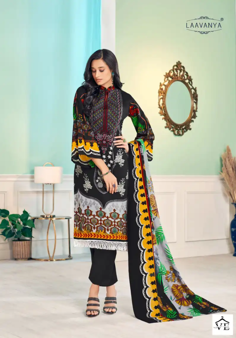 Kala Fashion Sana Safina Pure Lawn Cotton Wholesale Pakistani Salwar Suit Catalog — Wholesale Salwar Suits, MPA wholesale from Surat - Gallery Image 5