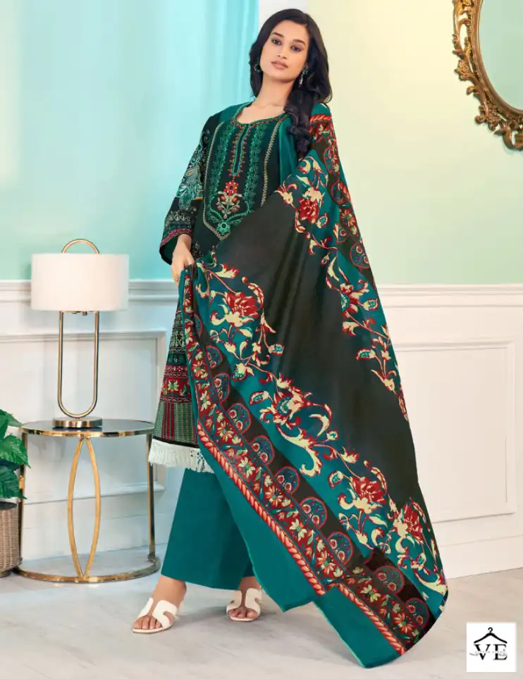 Kala Fashion Sana Safina Pure Lawn Cotton Wholesale Pakistani Salwar Suit Catalog — Wholesale Salwar Suits, MPA wholesale from Surat — view 1