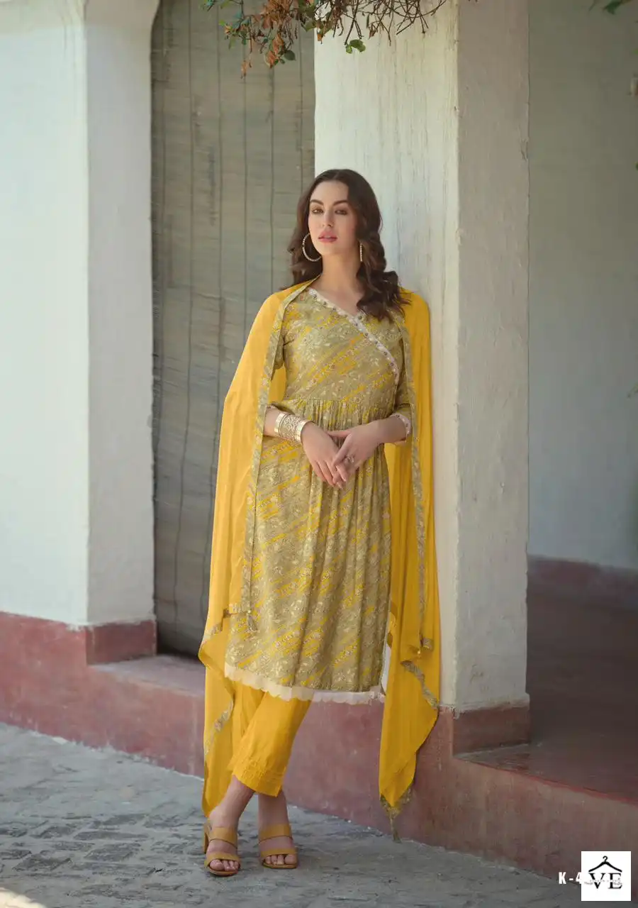Kailee Fashion Sanduk Pure Viscose Muslin Wholesale Readymade Suit Catalog — Wholesale Salwar Suits, MPA wholesale from Surat - Gallery Image 4