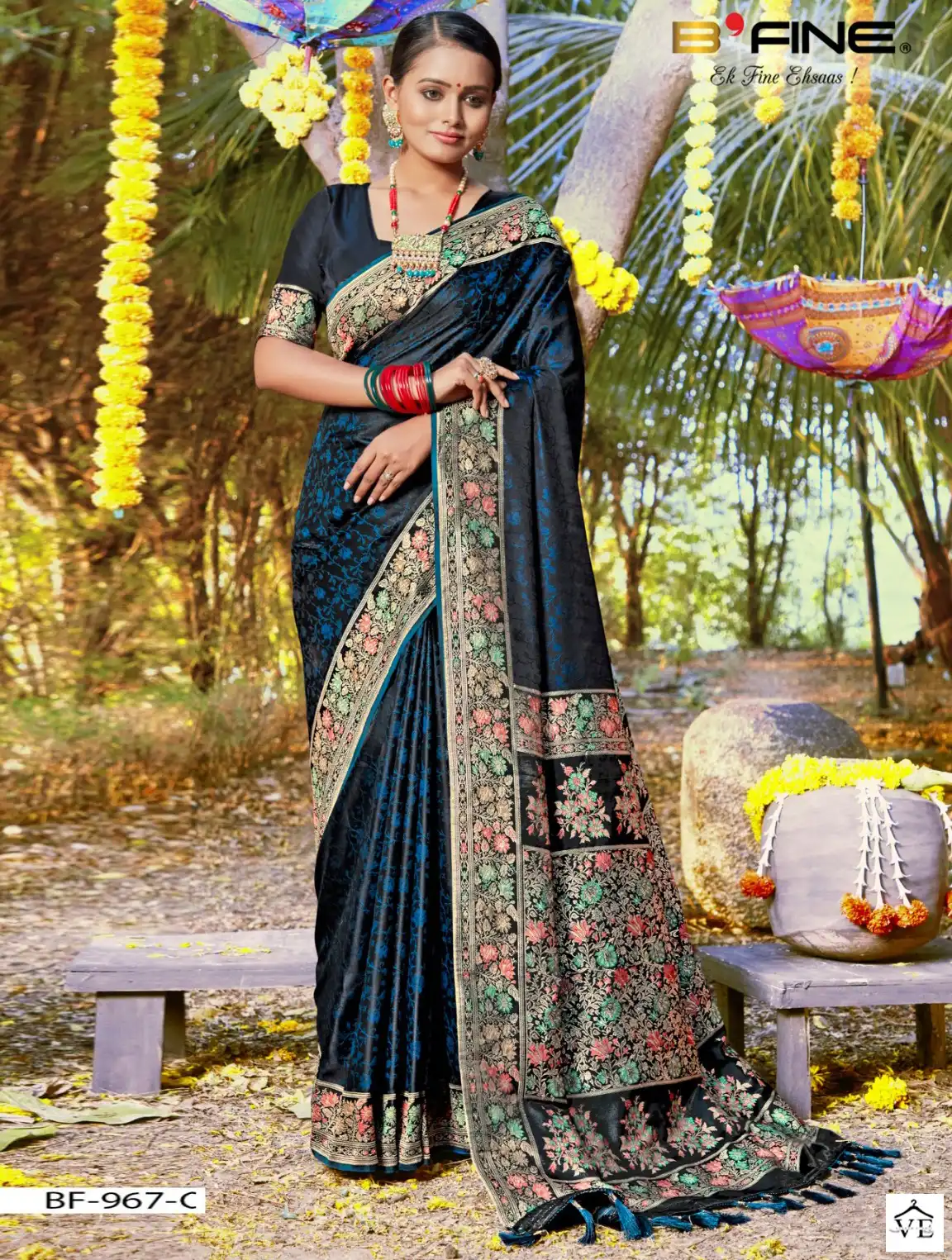 Vardan Ethnic Satin Silk Vol 2 Satin Silk Wholesale Sarees Catalog — Wholesale Sarees, MPA wholesale from Surat — view 1