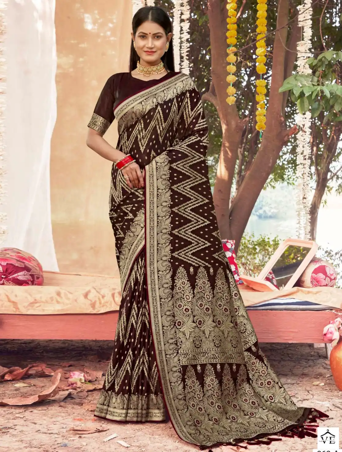 Vardan Ethnic Satin Vol 3 Satin Silk Wholesale Sarees Catalog — Wholesale Sarees, MPA wholesale from Surat — view 1