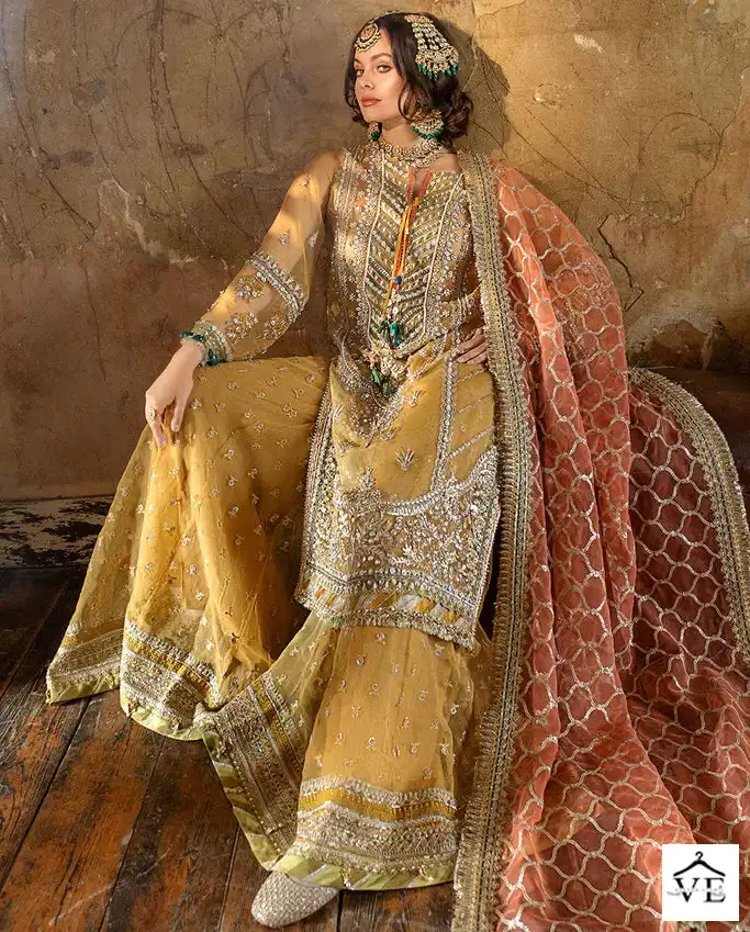 Serine S 123 Organza Wholesale Pakistani Salwar Suit Catalog — Wholesale Salwar Suits, MPA wholesale from Surat — view 1