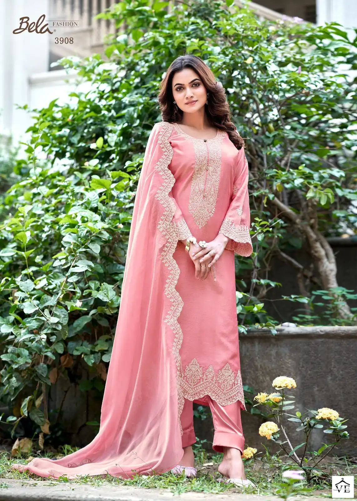 Bela Shakeba Pure Muslin Wholesale Designer Salwar Suit Catalog — Wholesale Salwar Suits, Eba Lifestyle wholesale from Surat - Gallery Image 4