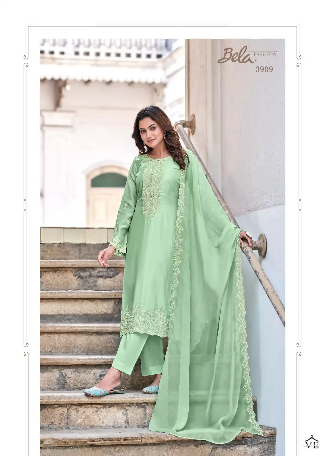 Bela Shakeba Pure Muslin Wholesale Designer Salwar Suit Catalog — Wholesale Salwar Suits, Eba Lifestyle wholesale from Surat - Gallery Image 5