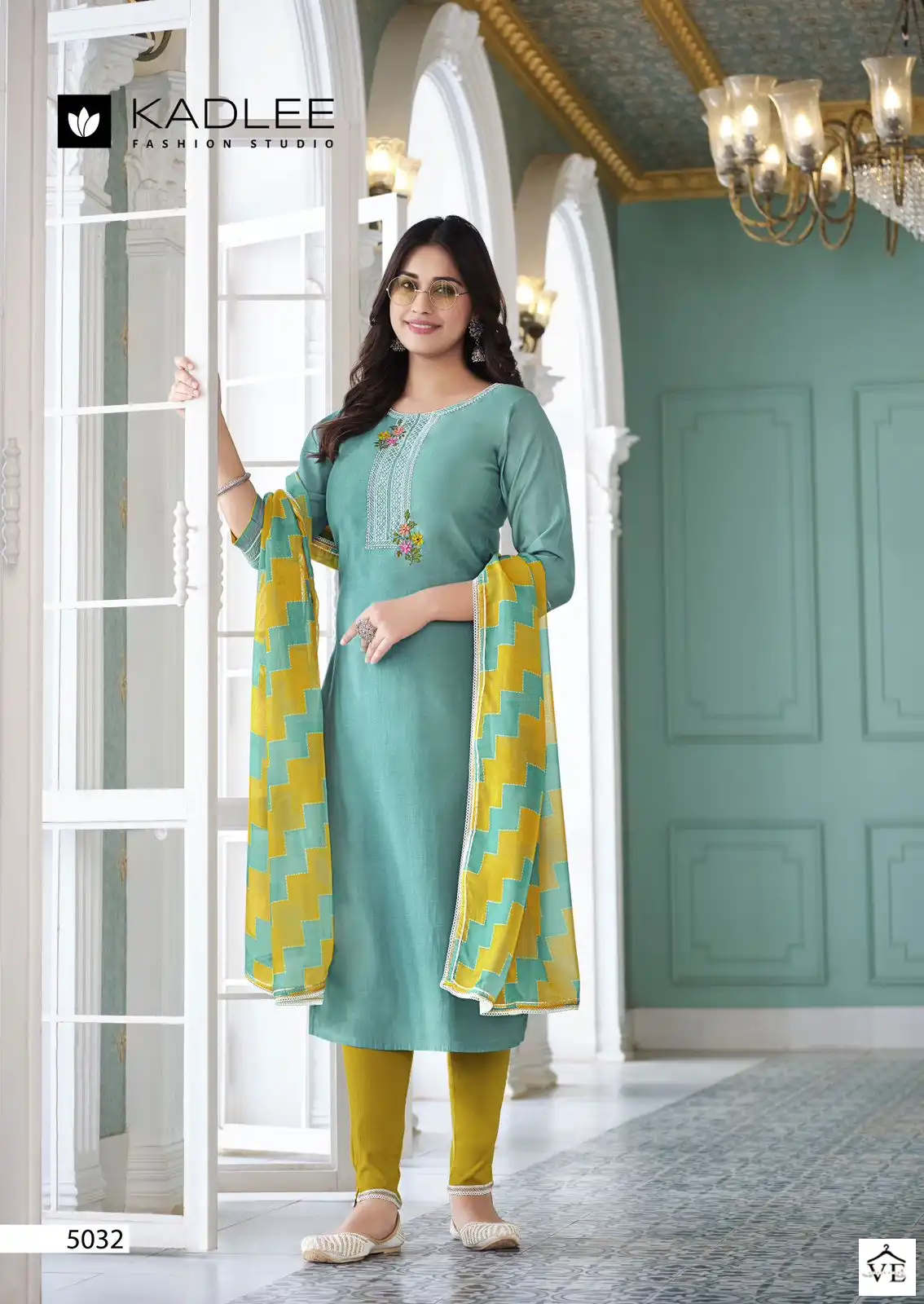 Kadlee Shanaya Vol 6 Rayon Weaving Wholesale Readymade Salwar Suit Catalog — Wholesale Salwar Suits, Kadlee Fashion Studio wholesale from Surat - Gallery Image 2