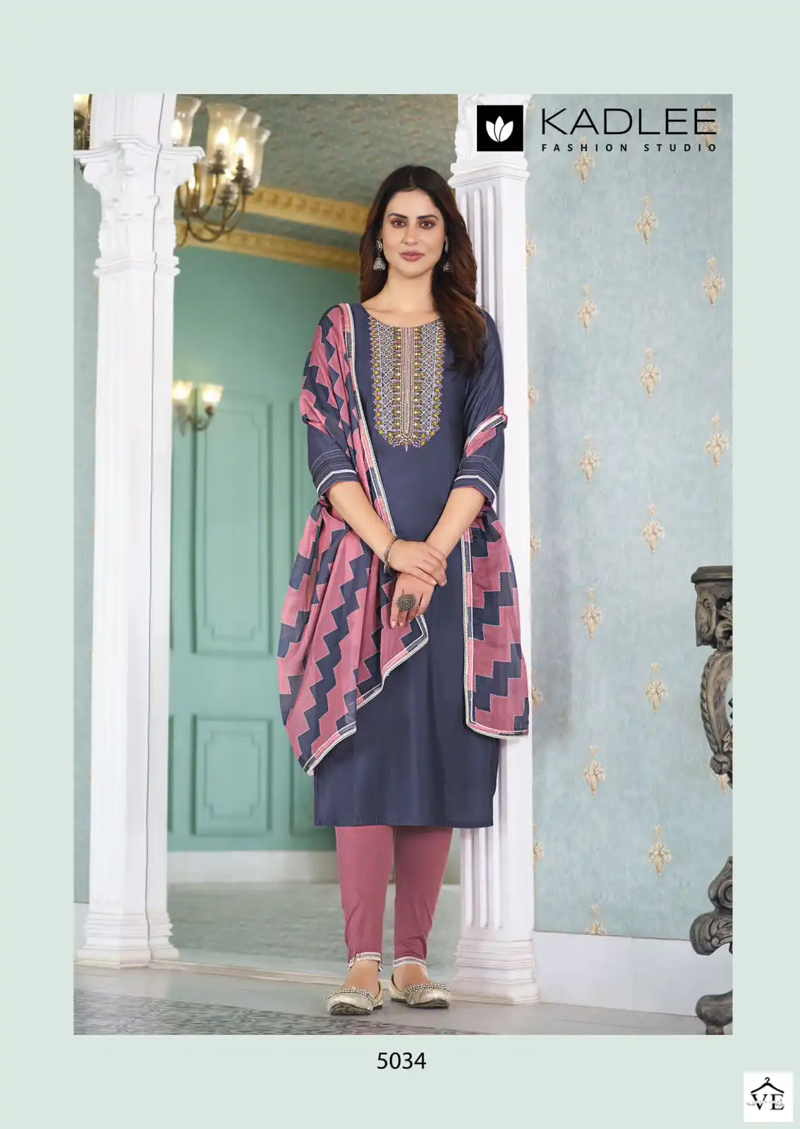 Kadlee Shanaya Vol 6 Rayon Weaving Wholesale Readymade Salwar Suit Catalog — Wholesale Salwar Suits, Kadlee Fashion Studio wholesale from Surat - Gallery Image 4