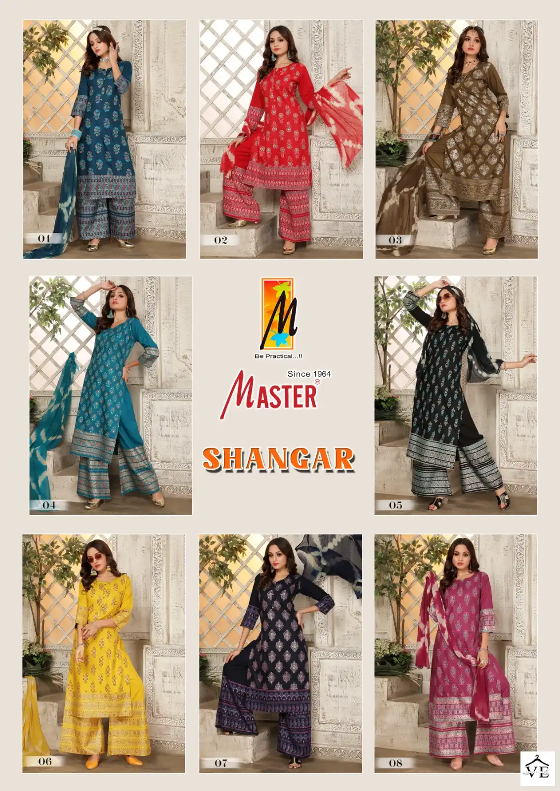 Master Shangar Rayon Wholesale Readymade Salwar Suit Catalog — Wholesale Salwar Suits, MPA wholesale from Surat — view 9