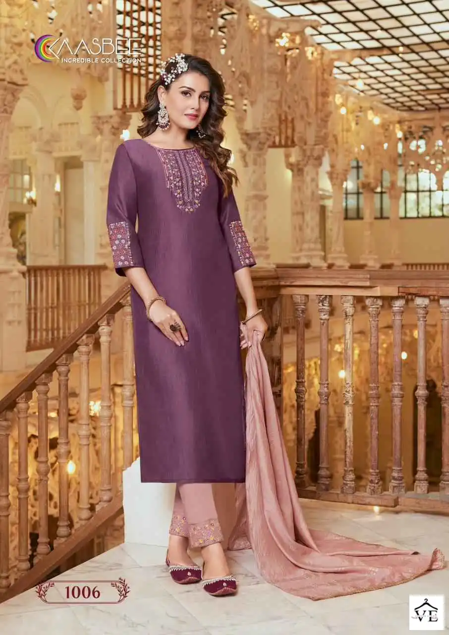 Vardan Ethnic Shanvi Chinon Wholesale Readymade Salwar Suit Catalog — Wholesale Salwar Suits, MPA wholesale from Surat - Gallery Image 6