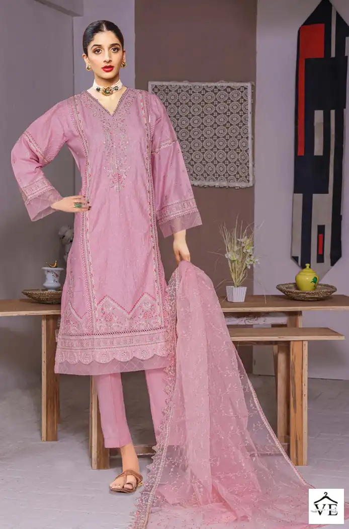Sharaddha Bin Saeed Dhaggakari Collection Vol 2 Cotton Wholesale Pakistani Salwar Suit Catalog — Wholesale Salwar Suits, MPA wholesale from Surat - Gallery Image 2