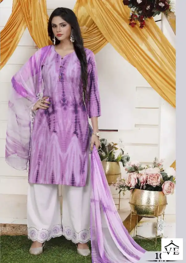 Manjeera Shibori Rayon Wholesale Readymade Salwar Suit Catalog — Wholesale Salwar Suits, MPA wholesale from Surat — view 6