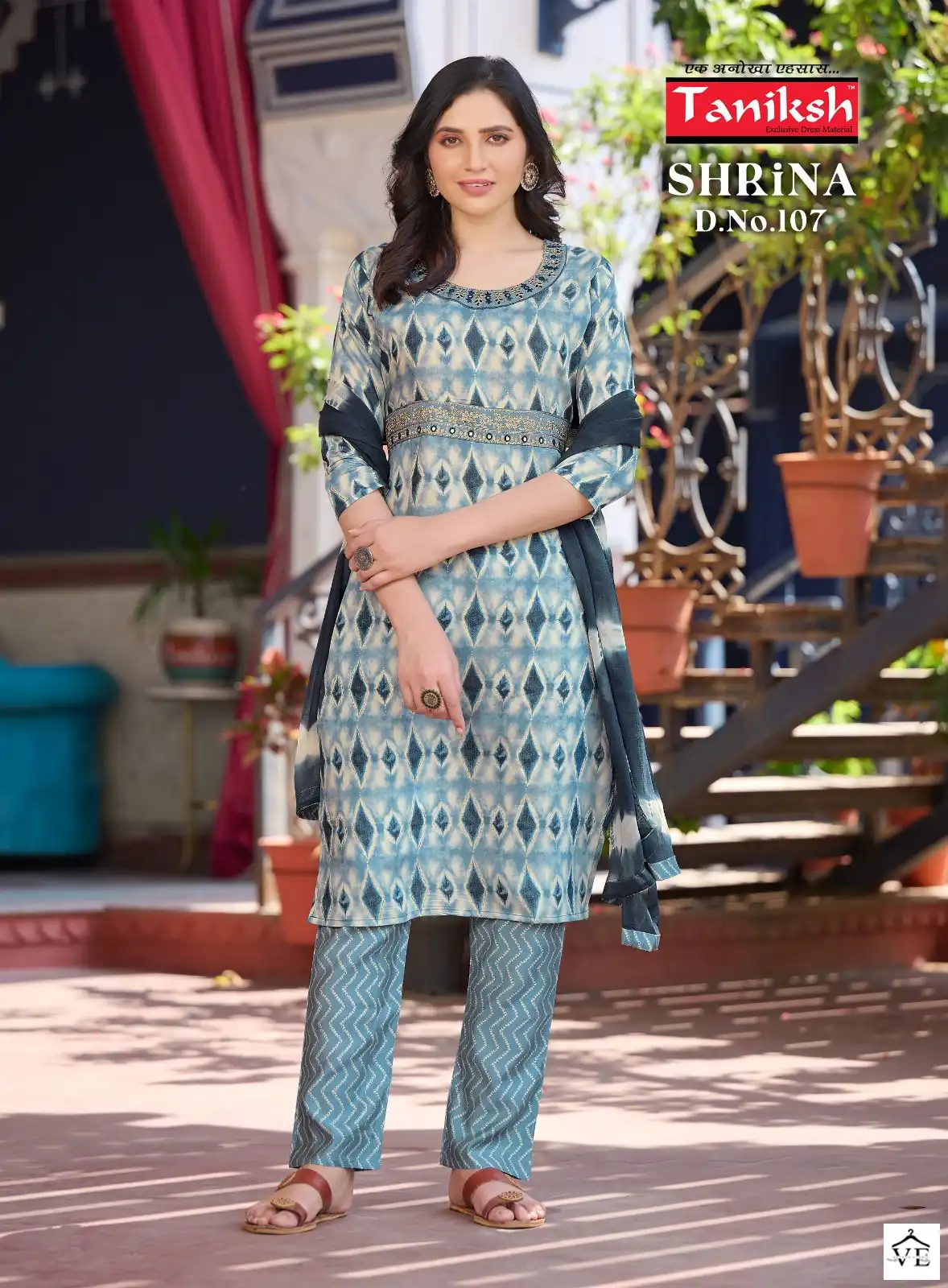 Taniksh Shrina Vol 1 Muslin Wholesale Readymade Suit Catalog — Wholesale Salwar Suits, MPA wholesale from Surat - Gallery Image 7