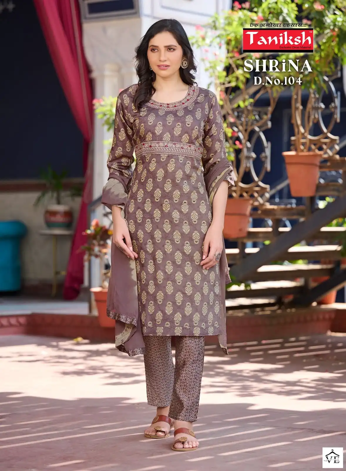 Taniksh Shrina Vol 1 Muslin Wholesale Readymade Suit Catalog — Wholesale Salwar Suits, MPA wholesale from Surat - Gallery Image 8