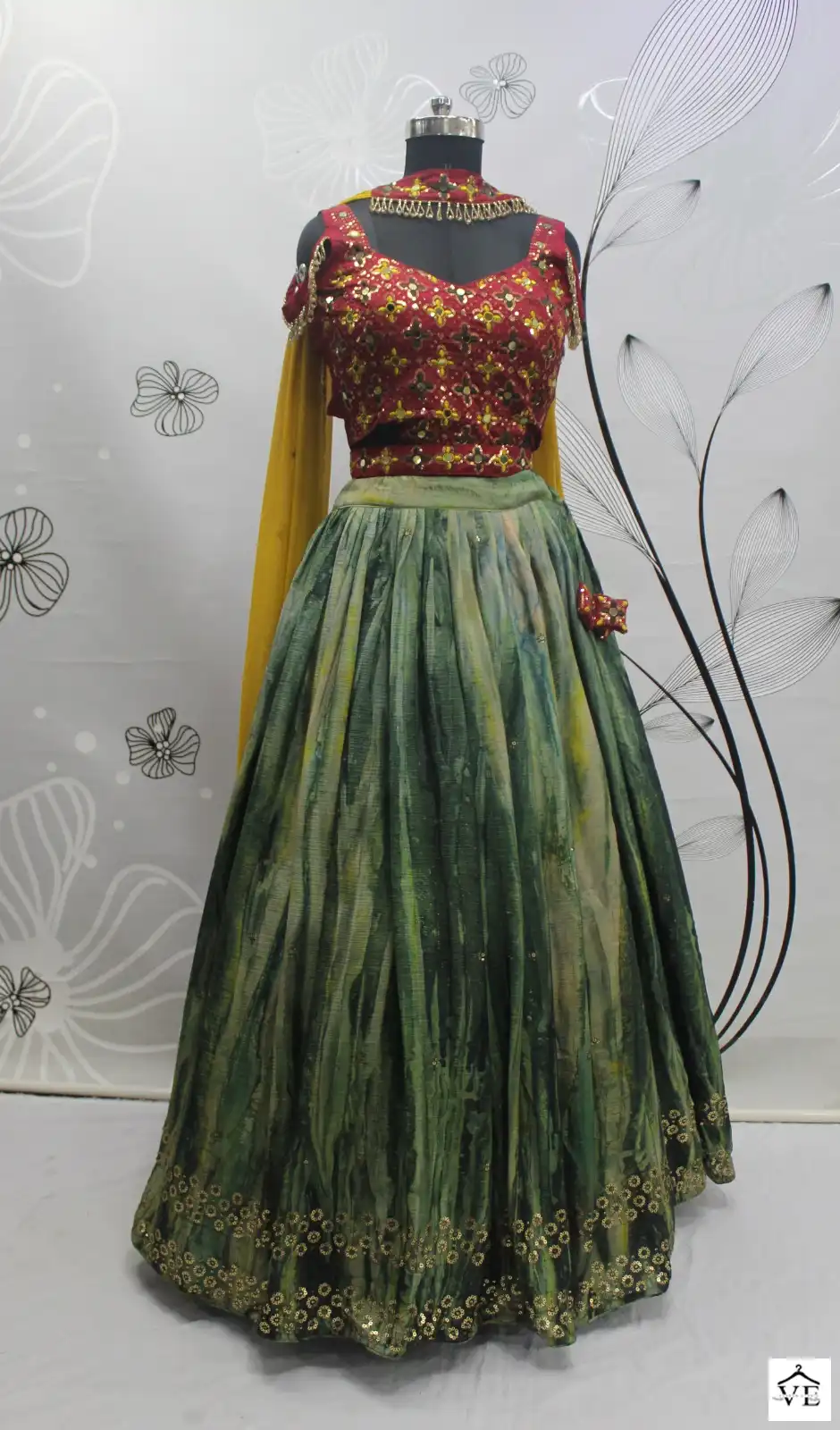 Shubhkala Vol 13 Chinon Silk Wholesale Lehenga Catalog - Image 9