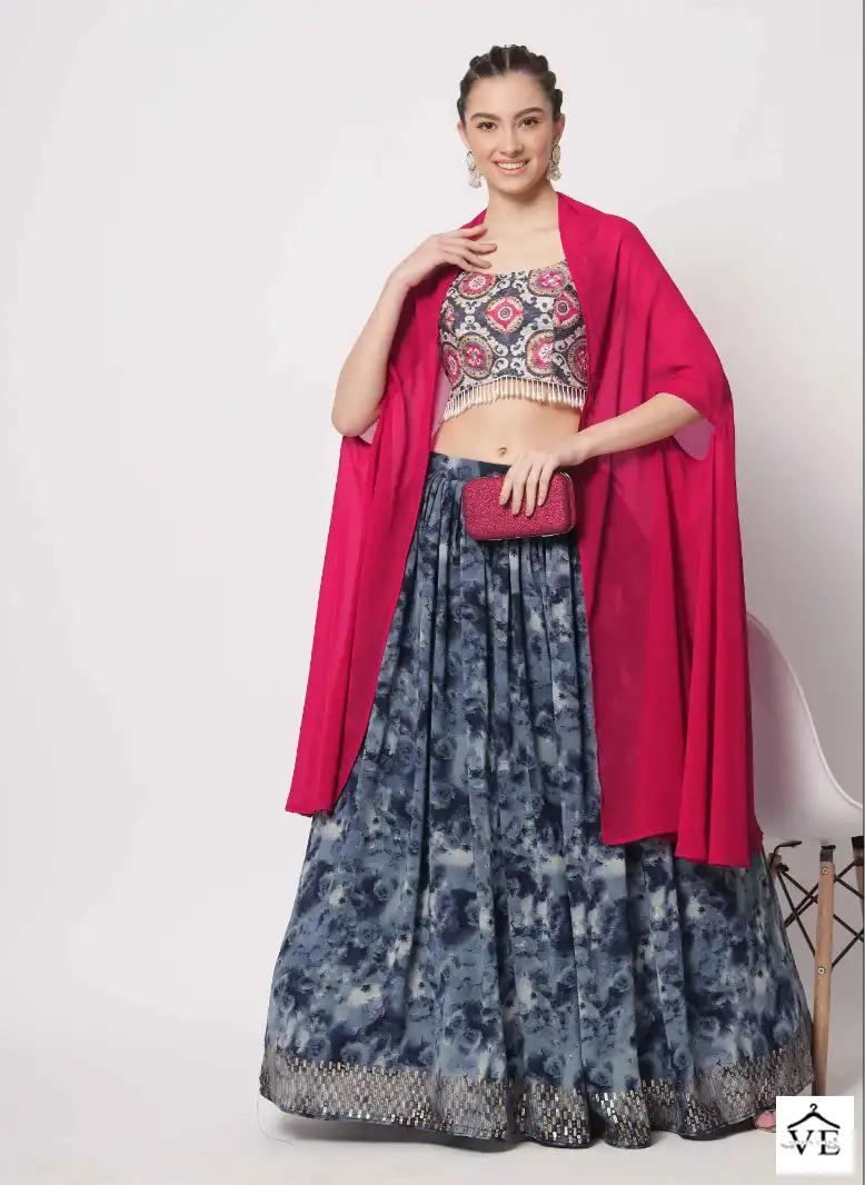 Shubhkala Vol 13 Chinon Silk Wholesale Lehenga Catalog - Image 2