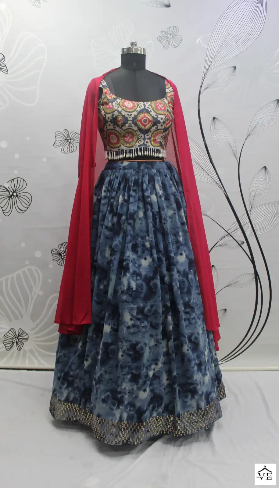 Shubhkala Vol 13 Chinon Silk Wholesale Lehenga Catalog - Image 7