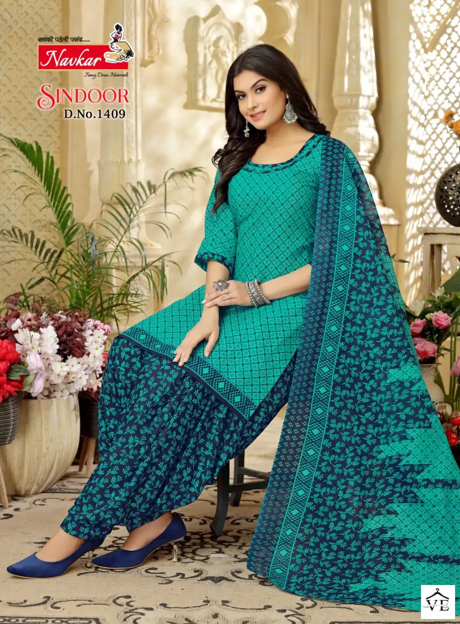 Navkar Sindoor Vol 14 Mix Cotton Print Wholesale Readymade Salwar Suit Catalog — Wholesale Salwar Suits, MPA wholesale from Surat - Gallery Image 10