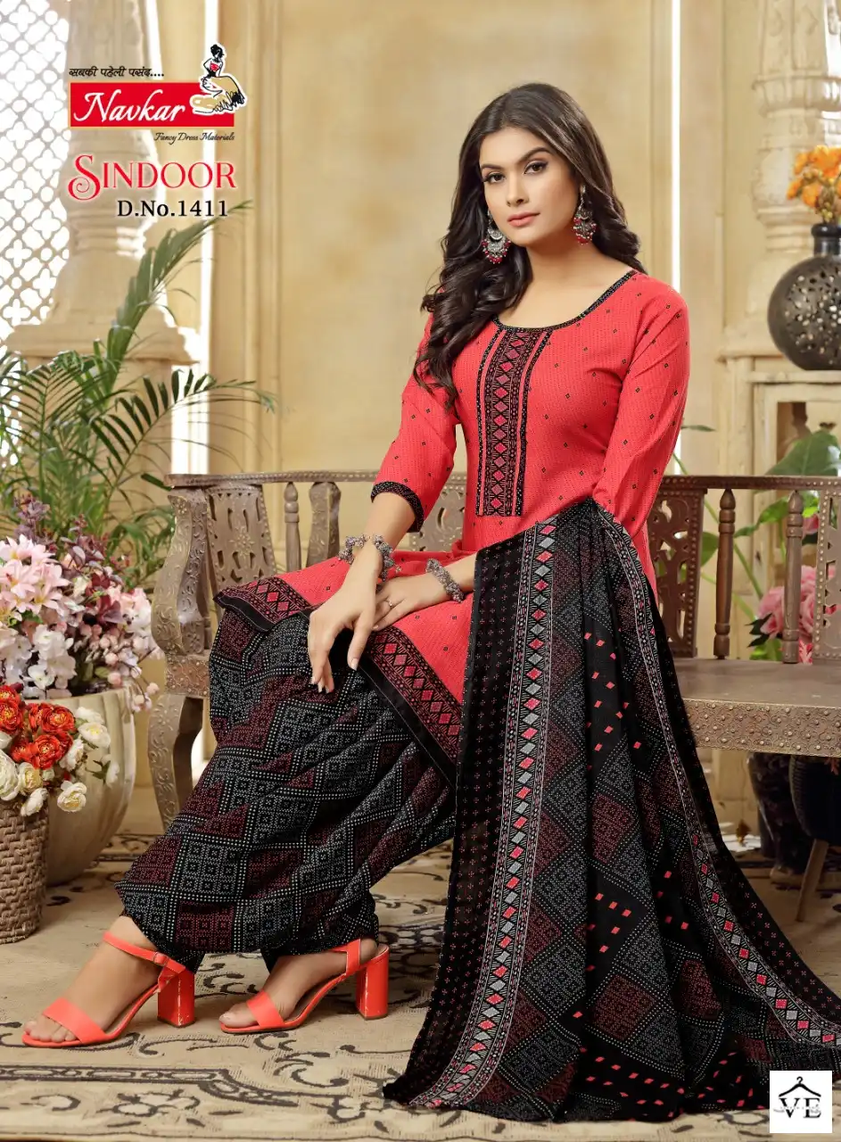 Navkar Sindoor Vol 14 Mix Cotton Print Wholesale Readymade Salwar Suit Catalog — Wholesale Salwar Suits, MPA wholesale from Surat - Gallery Image 12