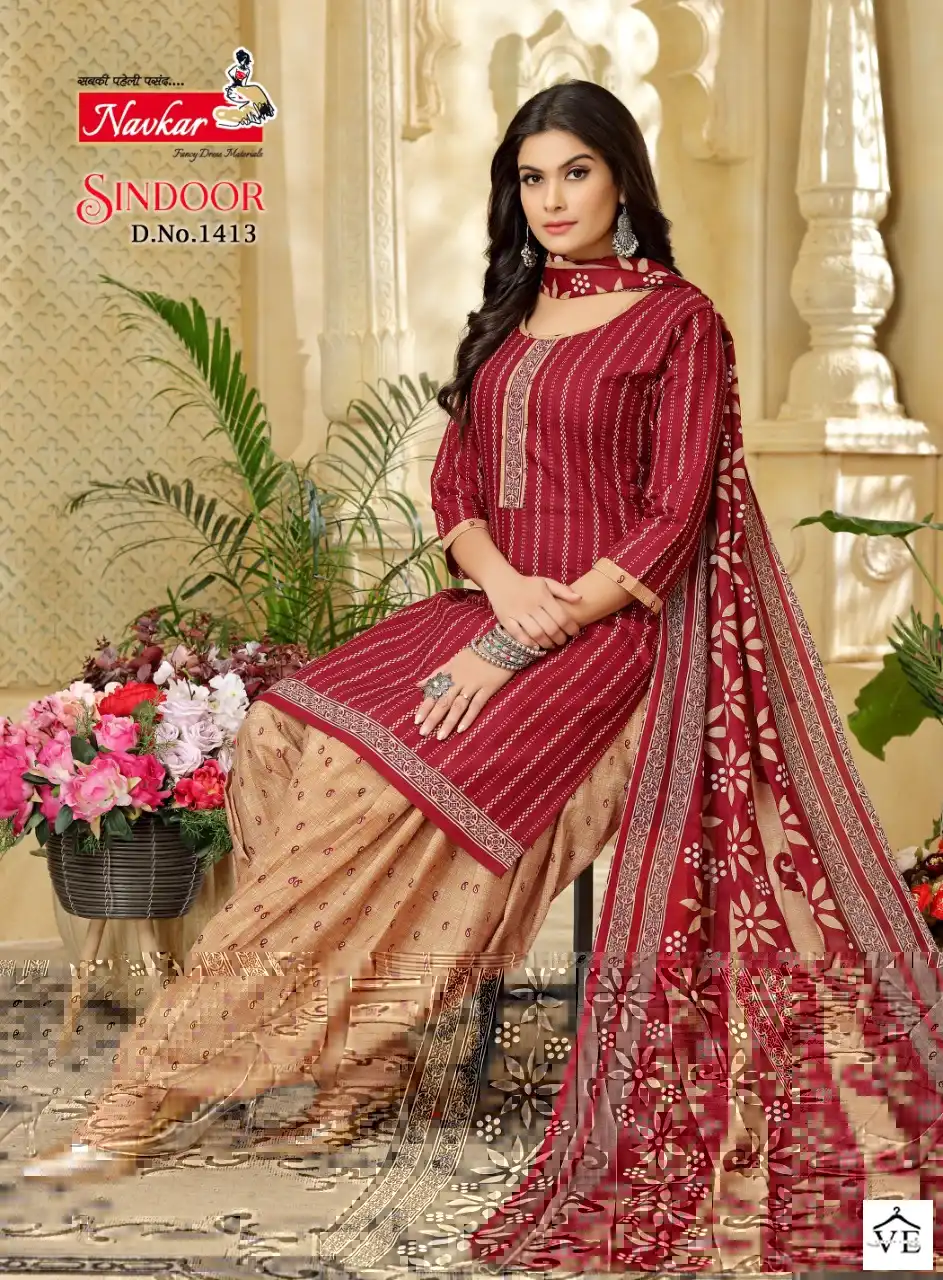 Navkar Sindoor Vol 14 Mix Cotton Print Wholesale Readymade Salwar Suit Catalog — Wholesale Salwar Suits, MPA wholesale from Surat - Gallery Image 13