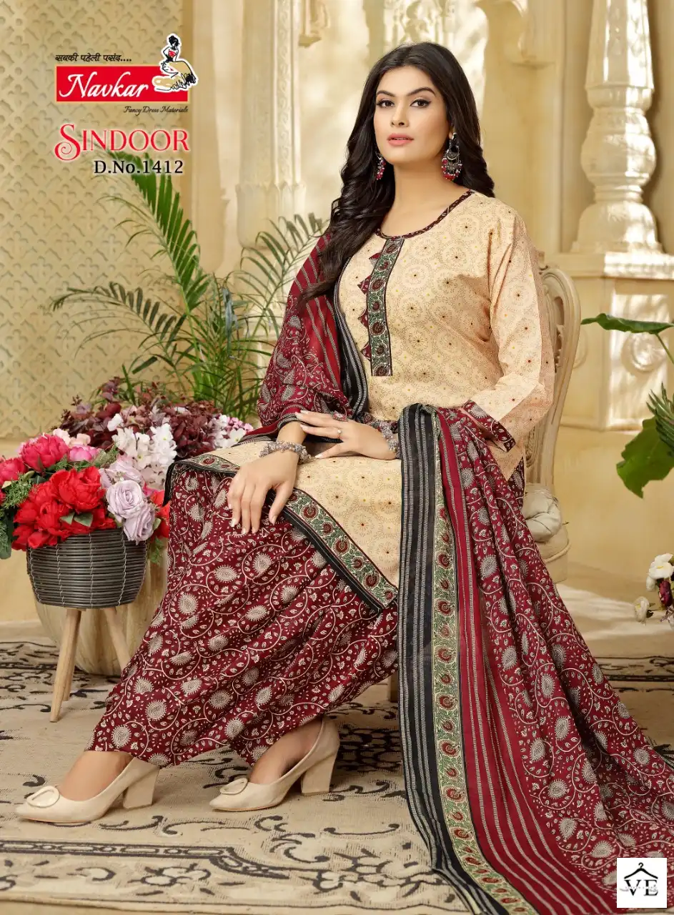 Navkar Sindoor Vol 14 Mix Cotton Print Wholesale Readymade Salwar Suit Catalog — Wholesale Salwar Suits, MPA wholesale from Surat - Gallery Image 16