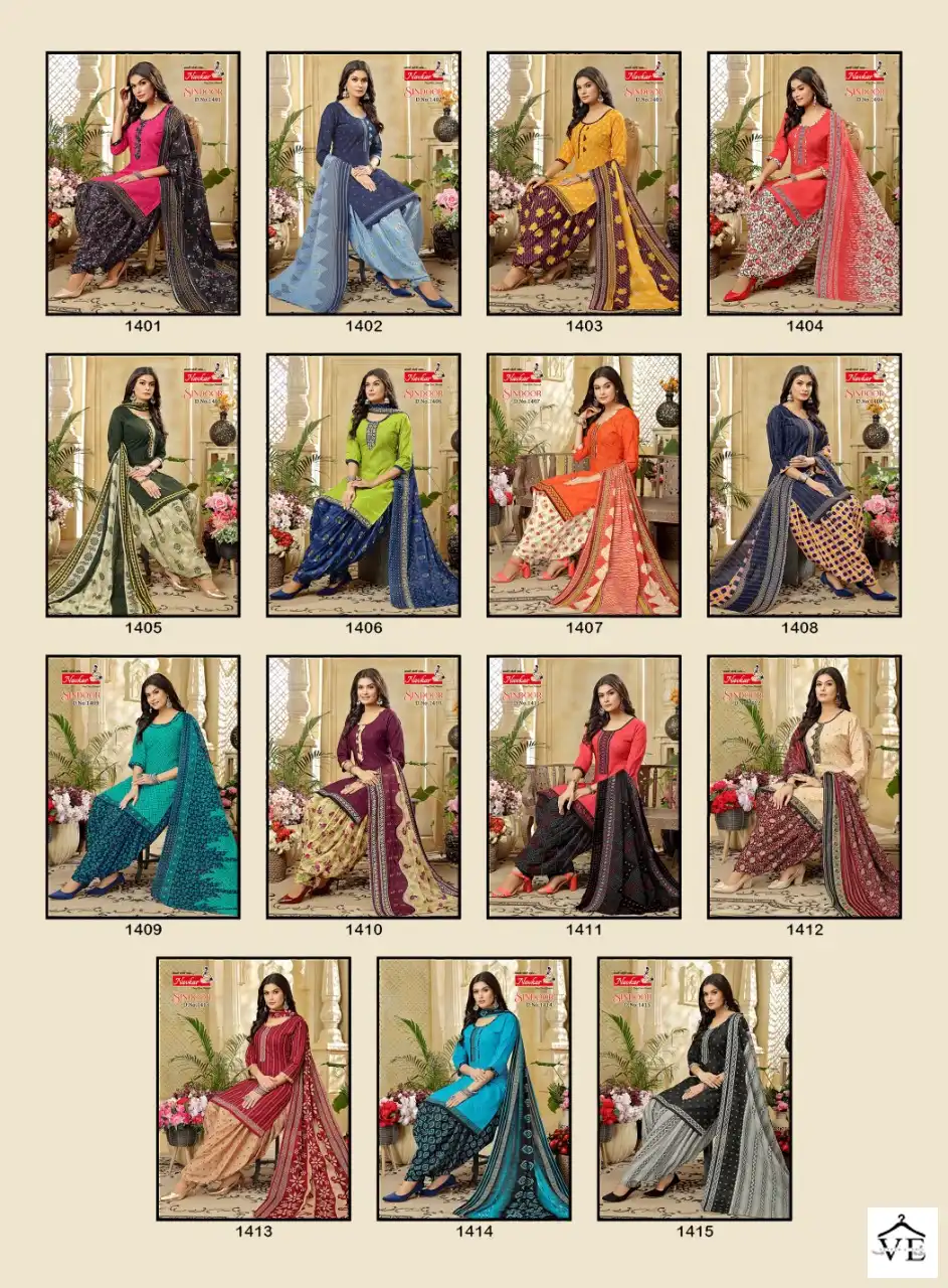 Navkar Sindoor Vol 14 Mix Cotton Print Wholesale Readymade Salwar Suit Catalog — Wholesale Salwar Suits, MPA wholesale from Surat — view 17