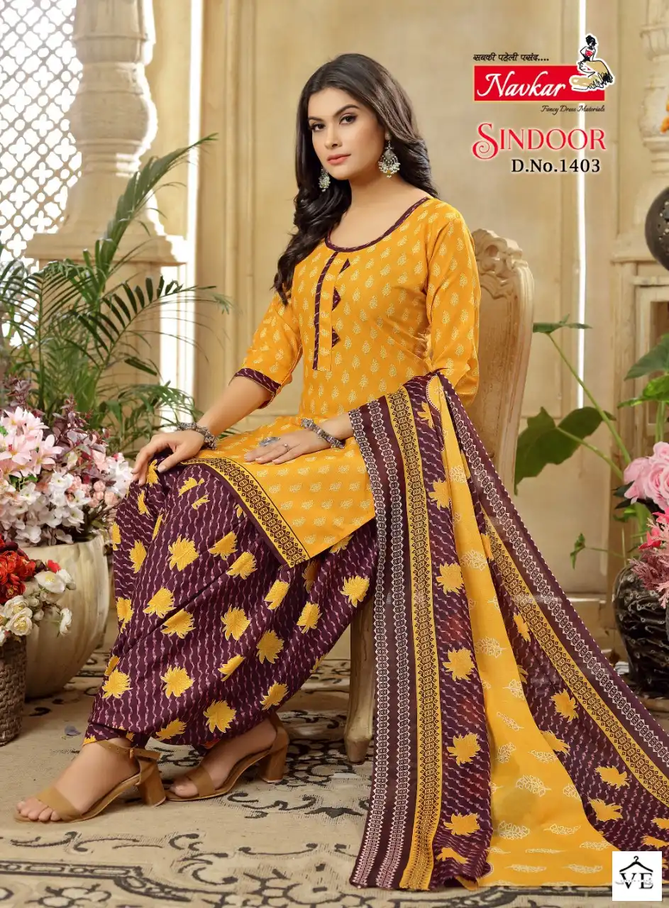 Navkar Sindoor Vol 14 Mix Cotton Print Wholesale Readymade Salwar Suit Catalog — Wholesale Salwar Suits, MPA wholesale from Surat - Gallery Image 2