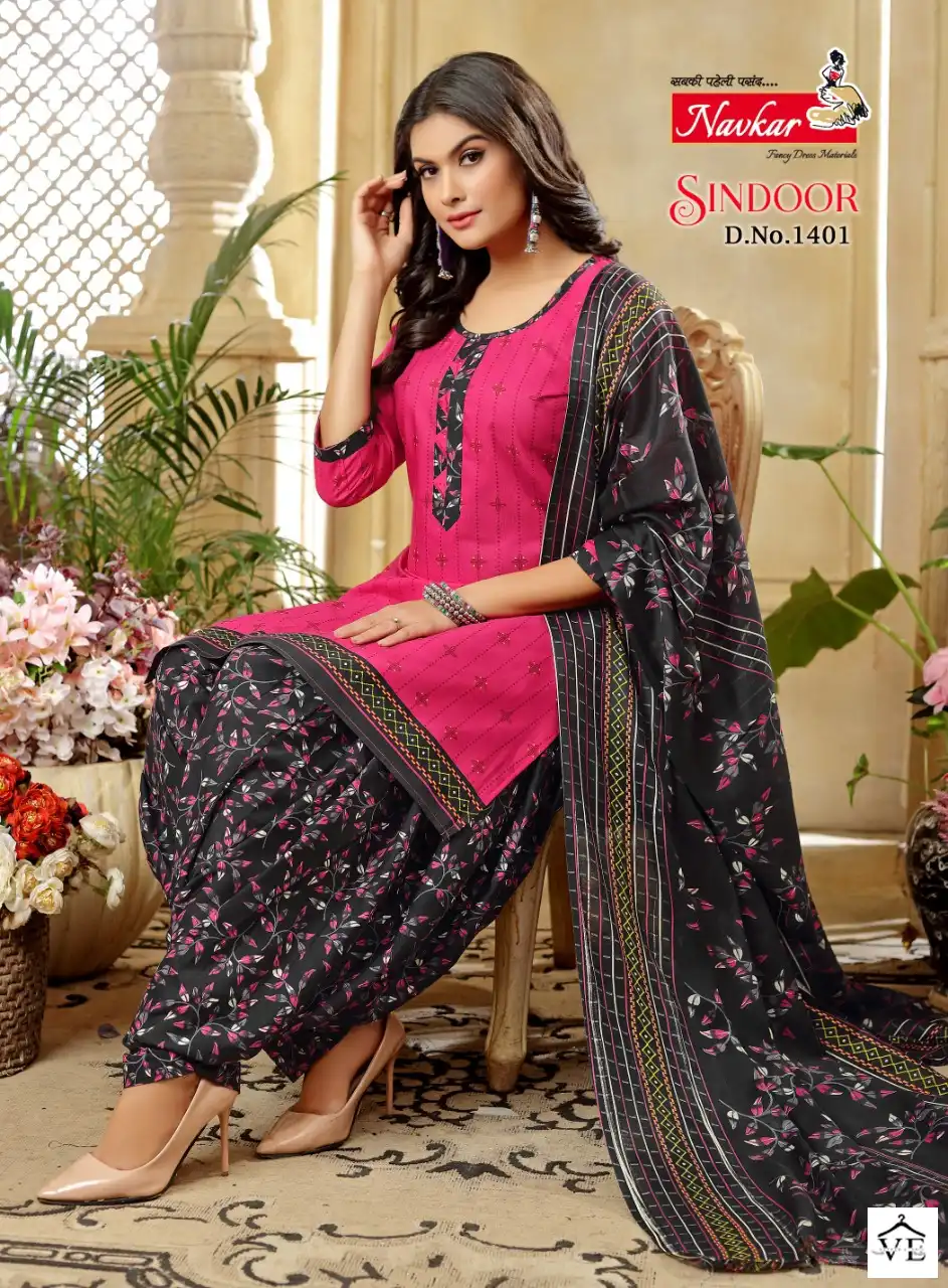 Navkar Sindoor Vol 14 Mix Cotton Print Wholesale Readymade Salwar Suit Catalog — Wholesale Salwar Suits, MPA wholesale from Surat - Gallery Image 3