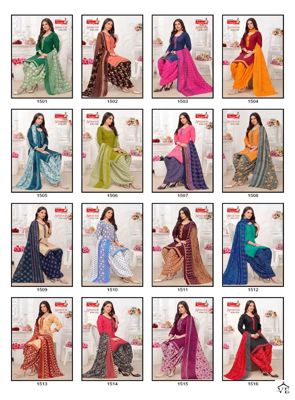 Navkar Sindoor Vol 15 Mix Cotton Print Wholesale Readymade Salwar Suit Catalog — Wholesale Salwar Suits, MPA wholesale from Surat — view 13