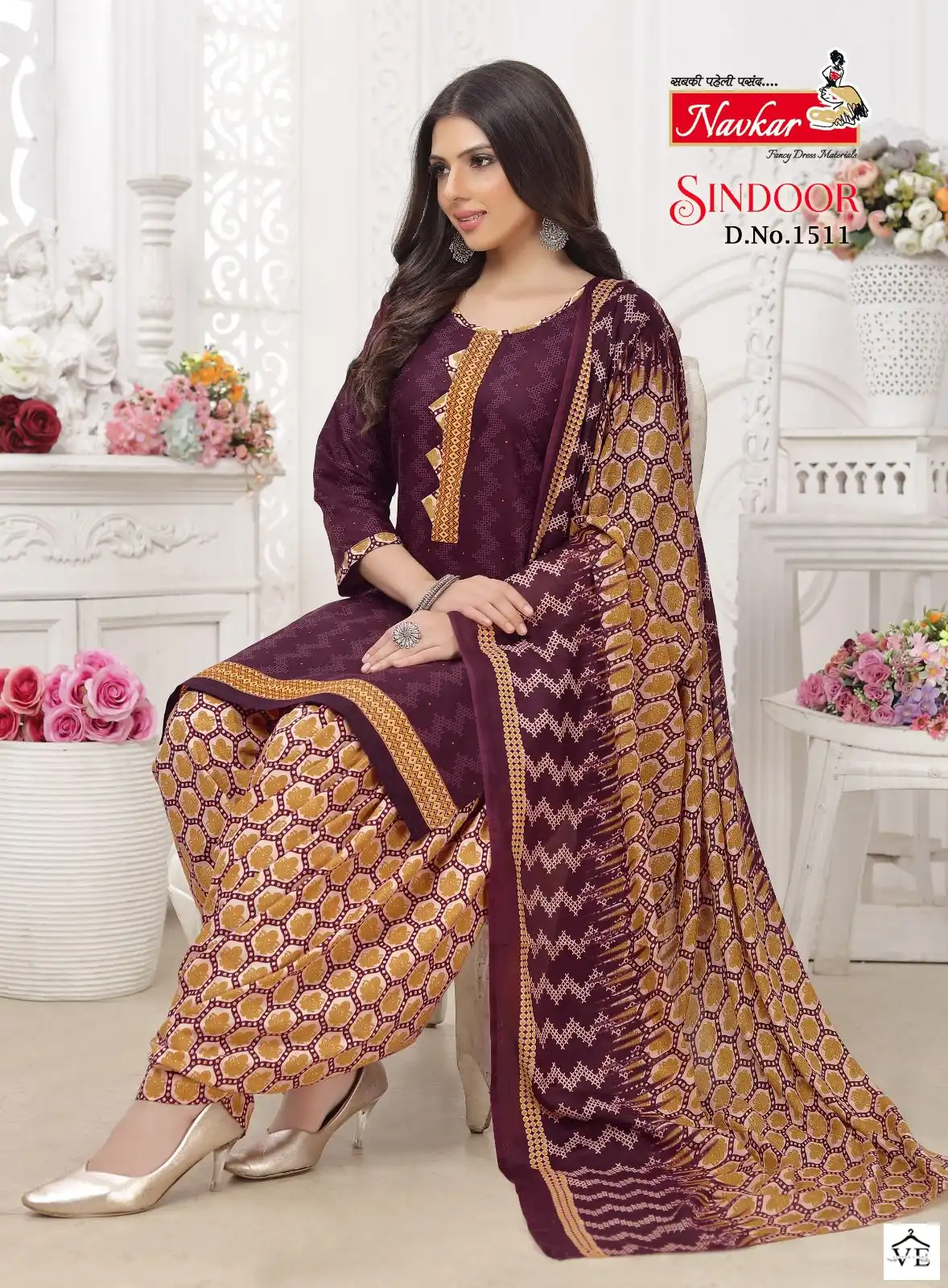 Navkar Sindoor Vol 15 Mix Cotton Print Wholesale Readymade Salwar Suit Catalog — Wholesale Salwar Suits, MPA wholesale from Surat - Gallery Image 2