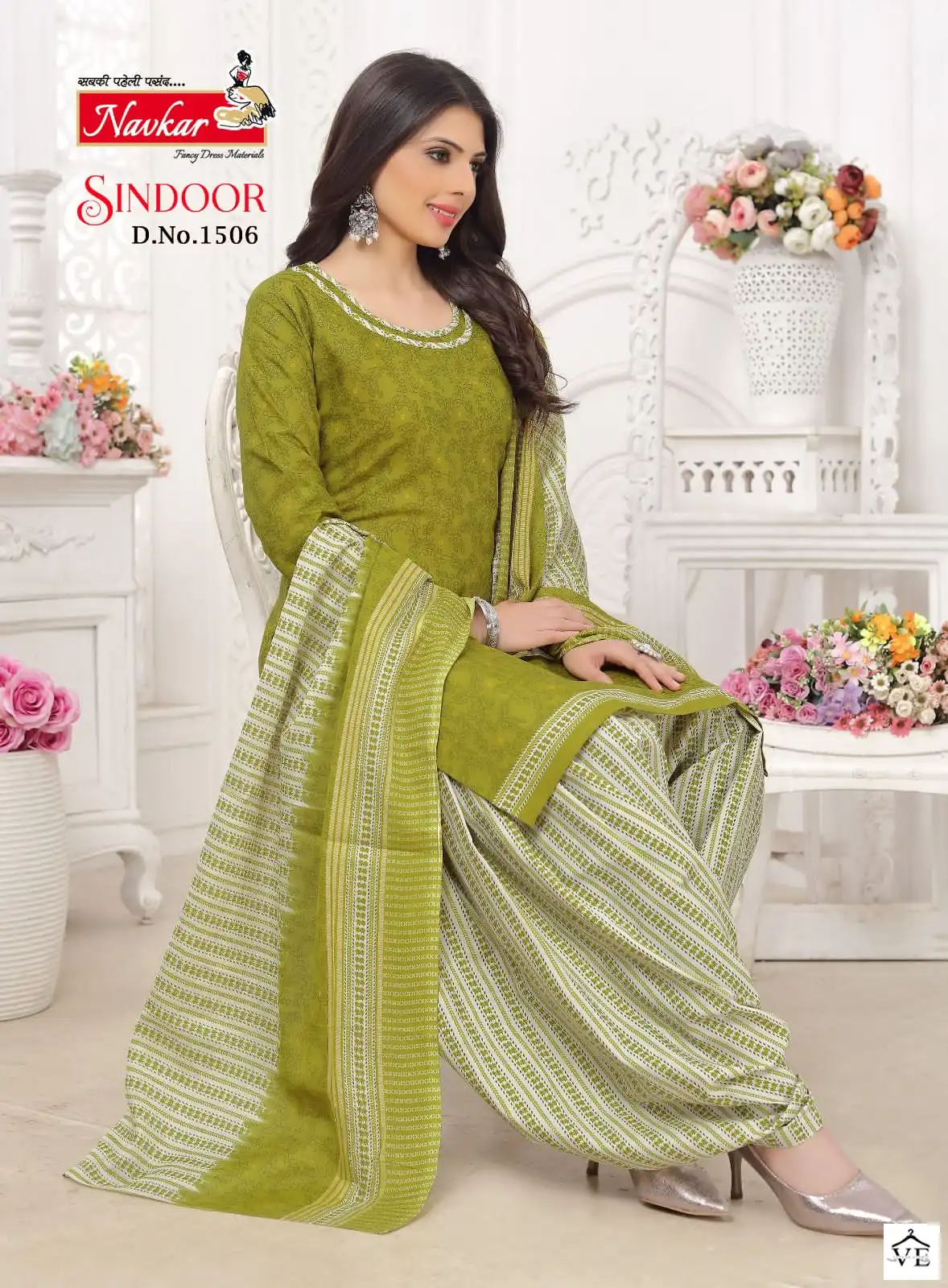 Navkar Sindoor Vol 15 Mix Cotton Print Wholesale Readymade Salwar Suit Catalog — Wholesale Salwar Suits, MPA wholesale from Surat - Gallery Image 8