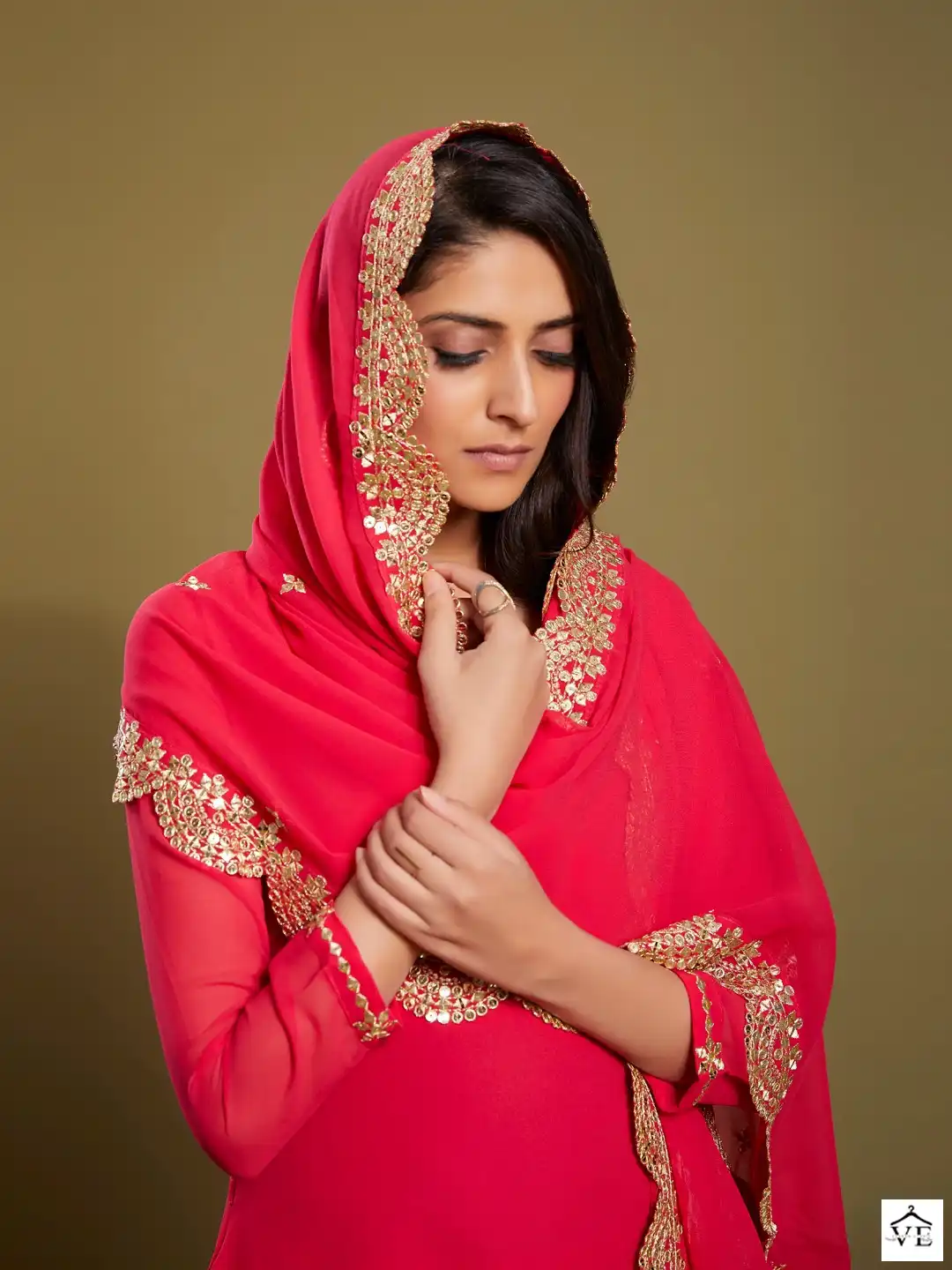 Arya Sing174 Georgette Wholesale Designer Readymade Salwar Suit Catalog — Wholesale Salwar Suits, MPA wholesale from Surat - Gallery Image 2
