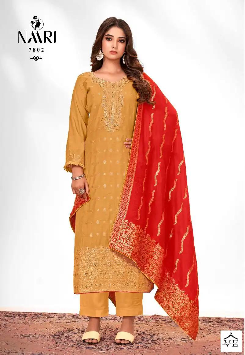 Naari Sitare Pure Muslin Wholesale Designer Salwar Suit Catalog — Wholesale Salwar Suits, MPA wholesale from Surat - Gallery Image 2