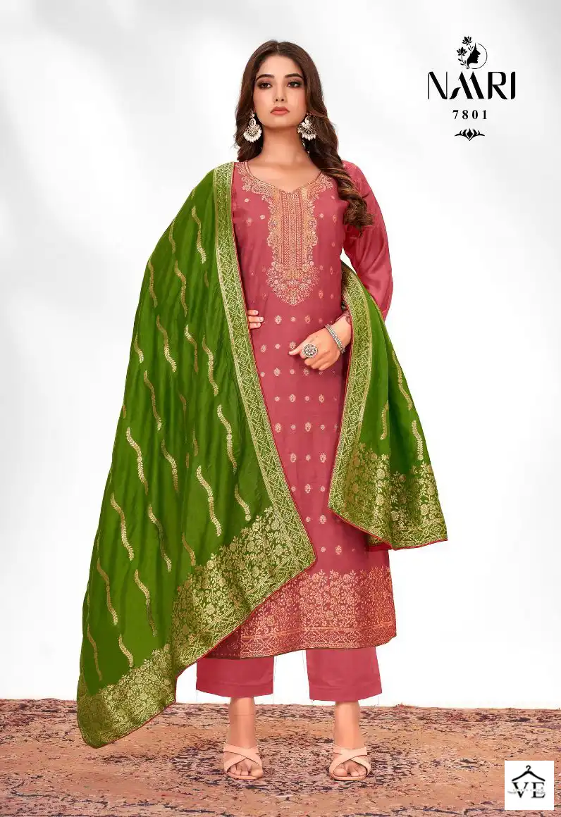 Naari Sitare Pure Muslin Wholesale Designer Salwar Suit Catalog — Wholesale Salwar Suits, MPA wholesale from Surat - Gallery Image 3