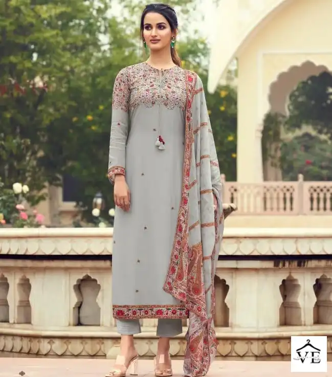 Vardan Ethnic Siyahi Cachmiri Digital Print Wholesale Designer Salwar Suit Catalog — Wholesale Salwar Suits, MPA wholesale from Surat — view 1